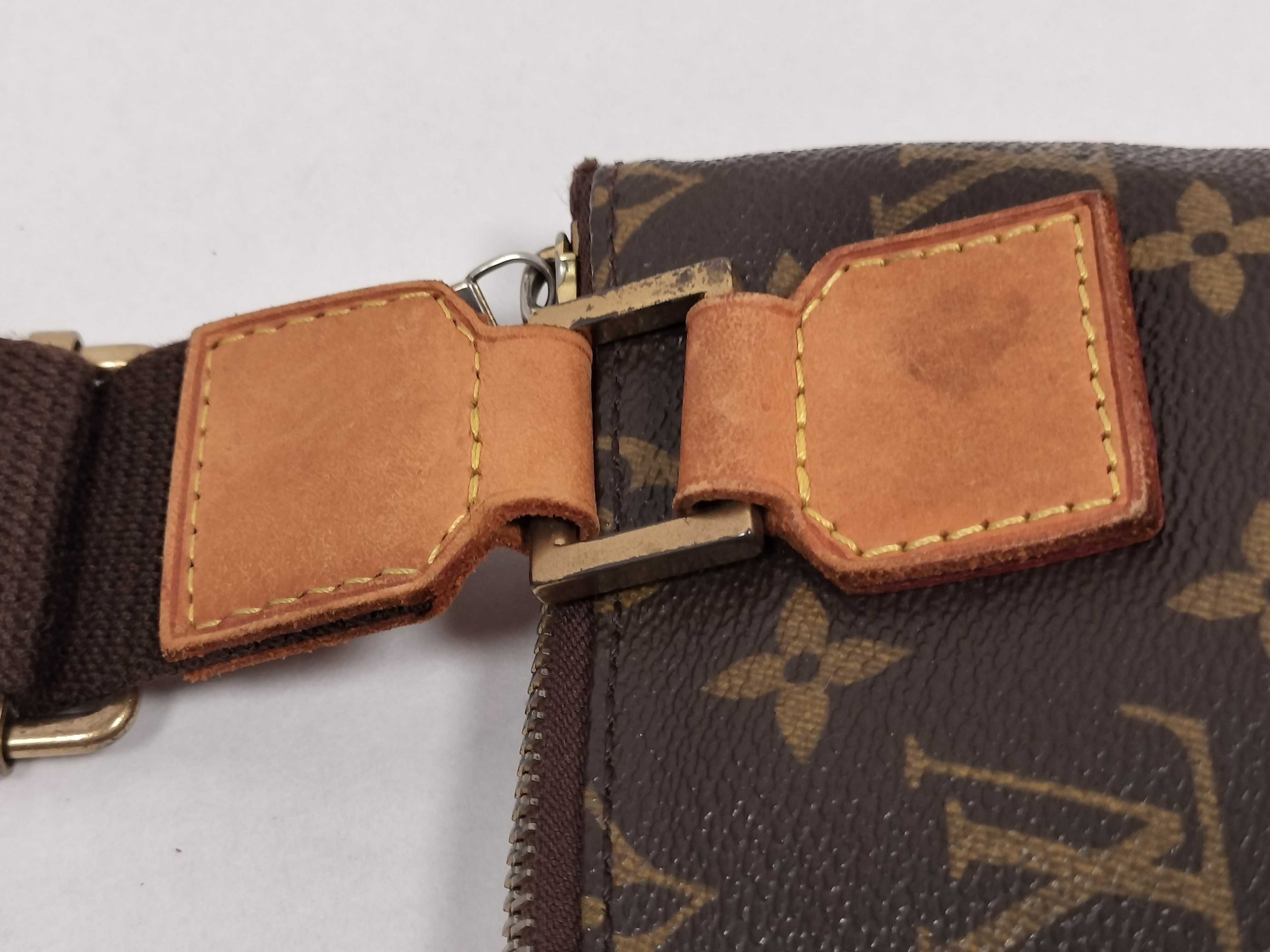 Monogram Louis Vuitton Brown Monogram M40044 Pochette Bosphore Shoulder Bag — view 5