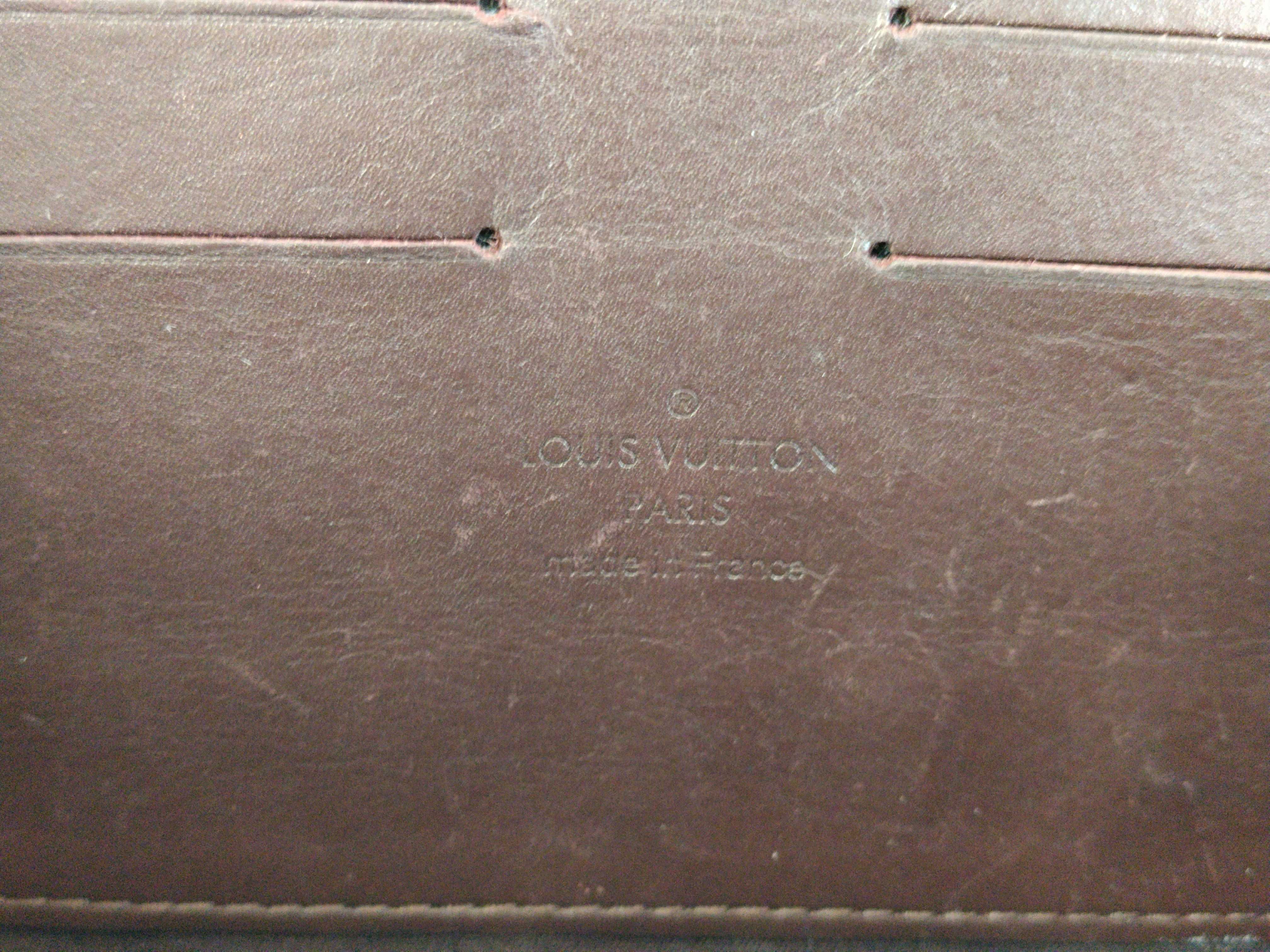 Vernis Louis Vuitton Vernis M91549 Rossmore MM Amarante 2-way Clutch Bag — view 11