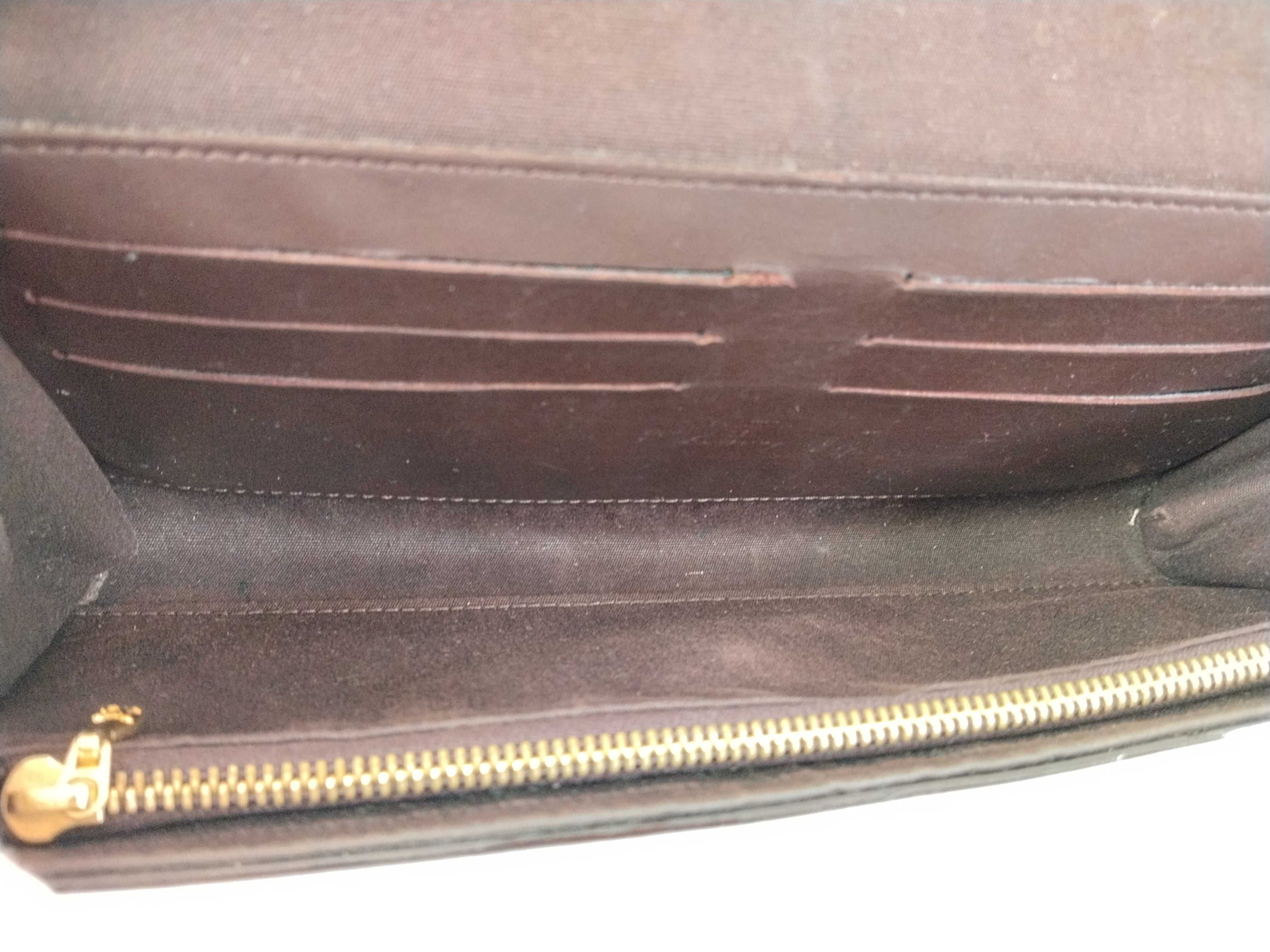Vernis Louis Vuitton Vernis M91549 Rossmore MM Amarante 2-way Clutch Bag — view 9