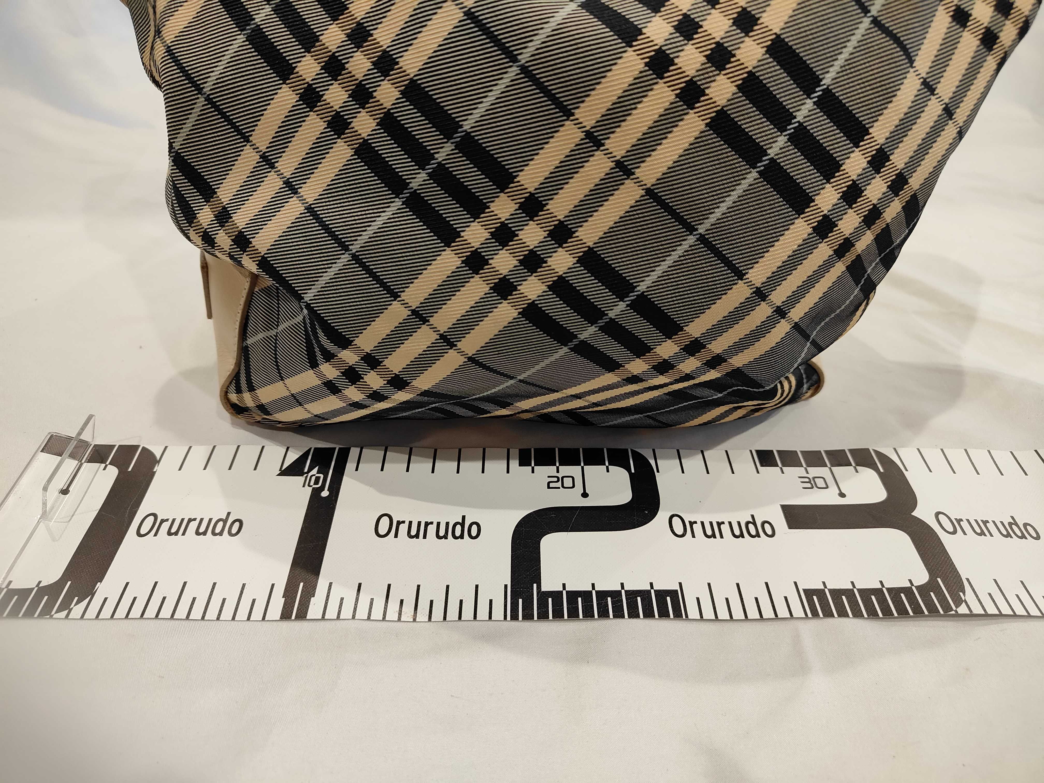 Blue Label Check Tote Bag — view 2