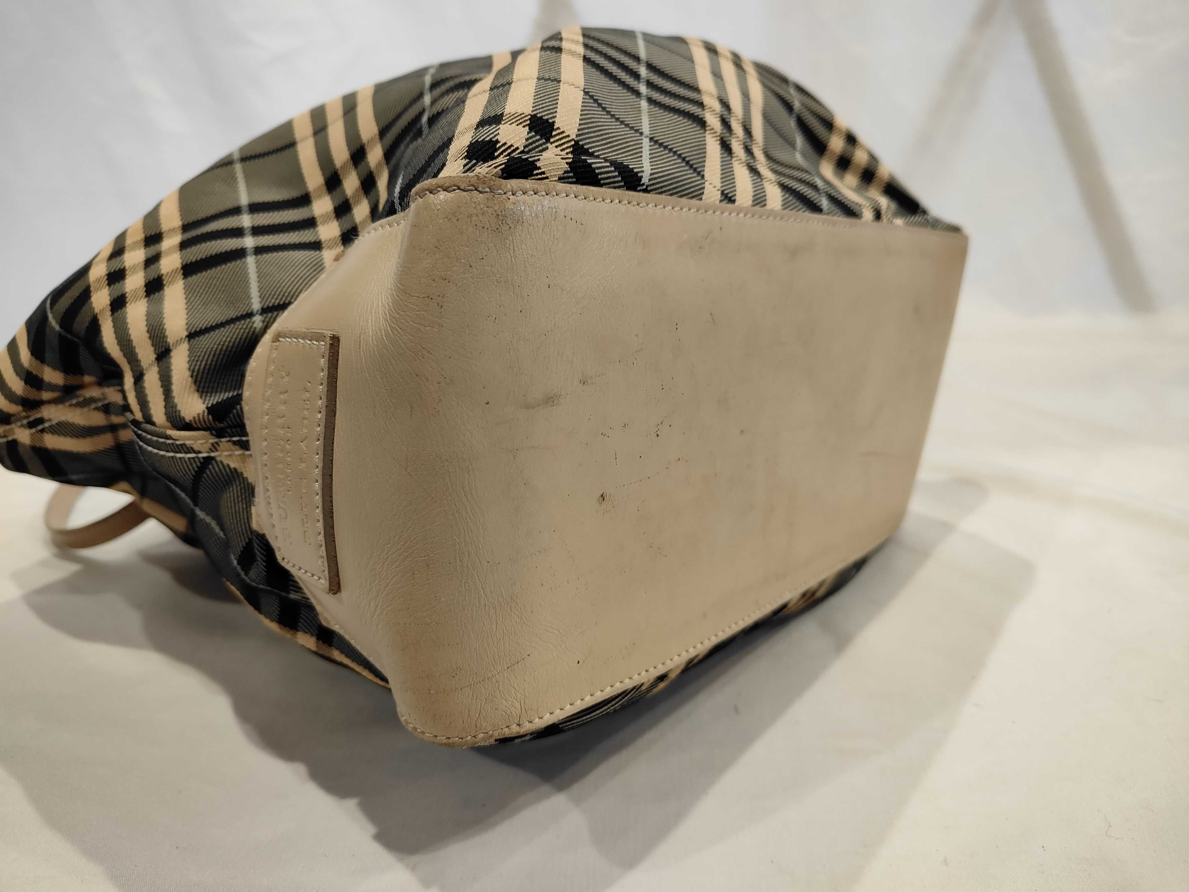 Blue Label Check Tote Bag — view 4
