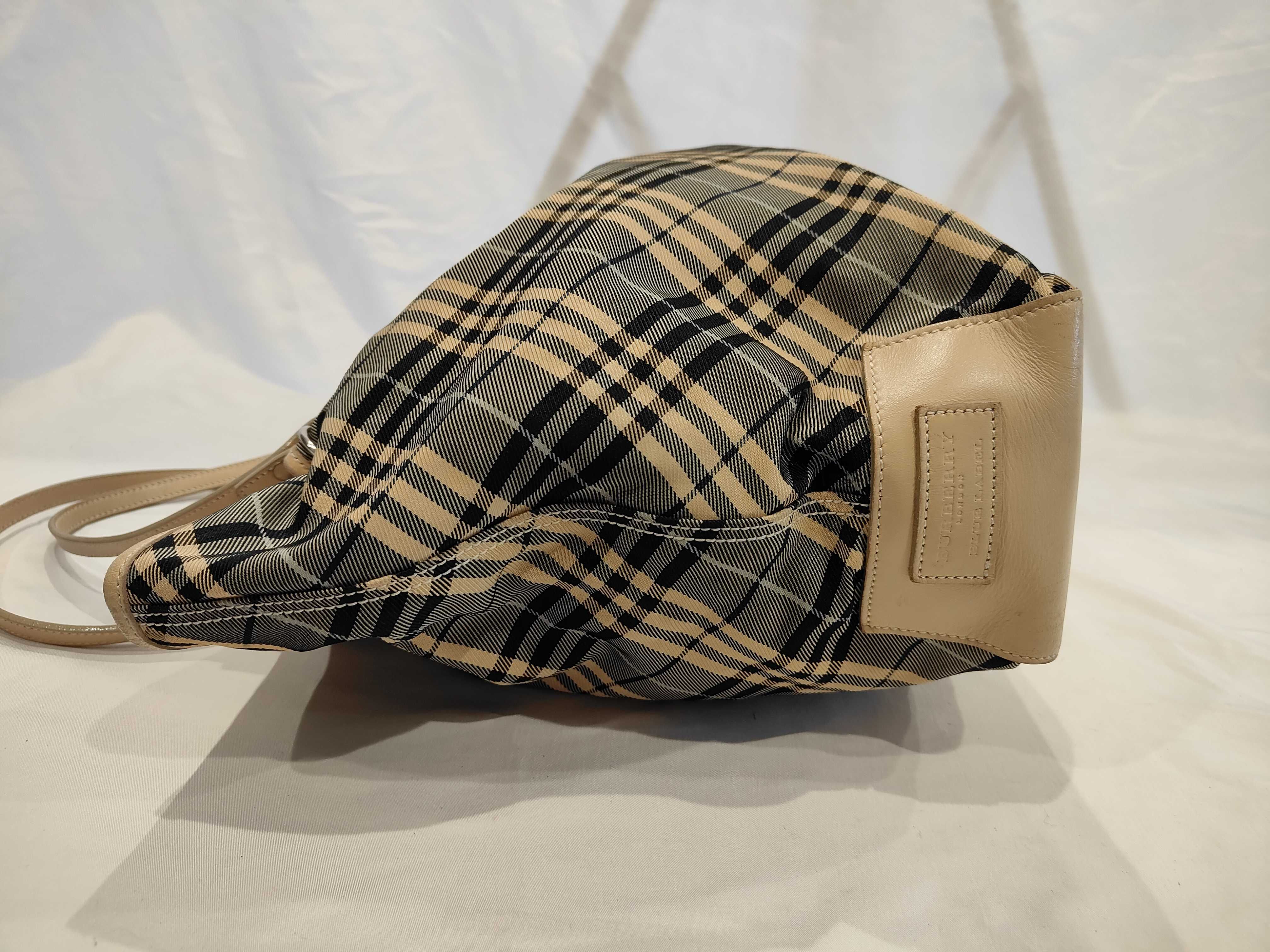 Blue Label Check Tote Bag — view 5