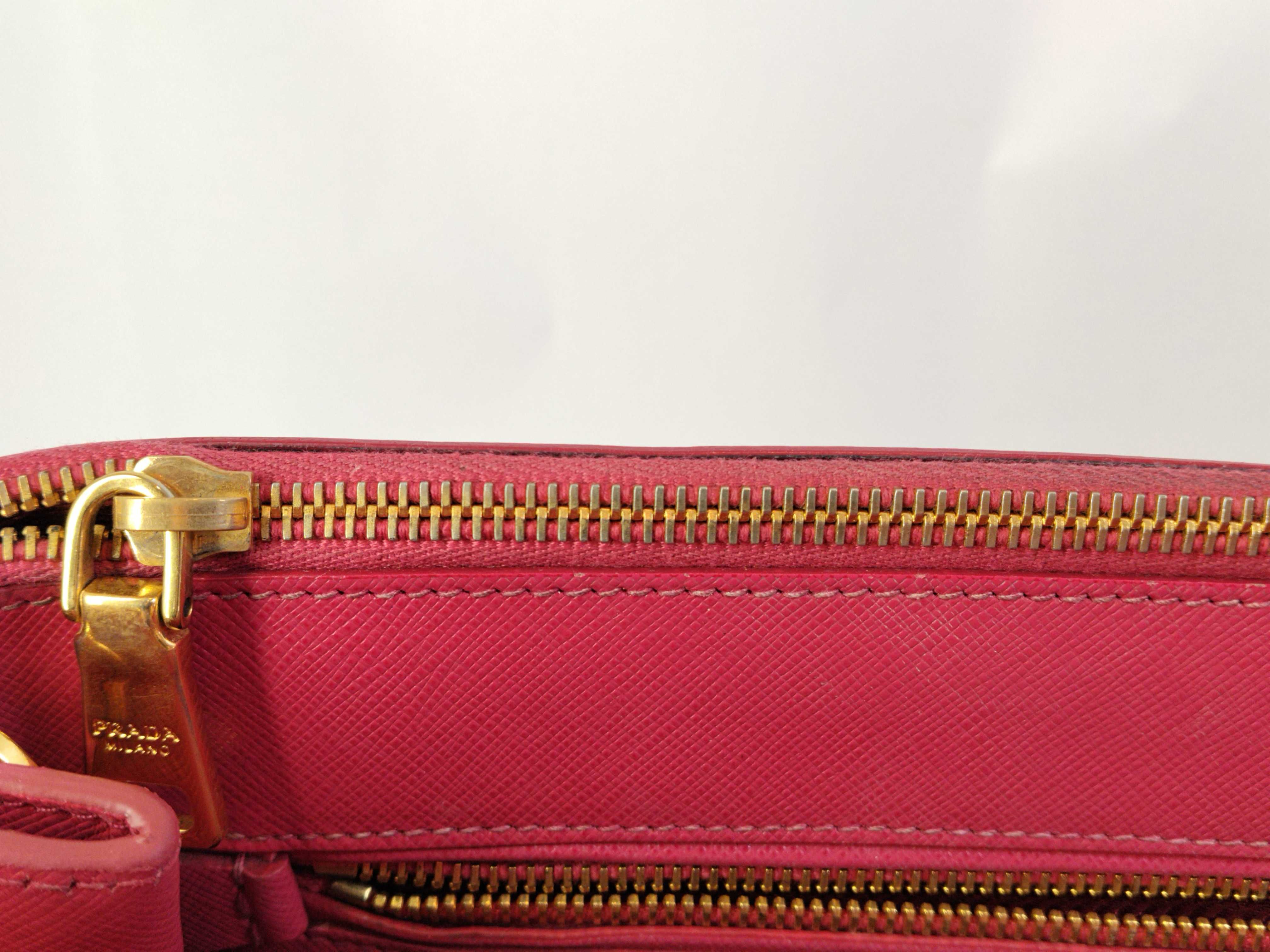 Saffiano Lux Tote Bag Pink Handbag — view 13