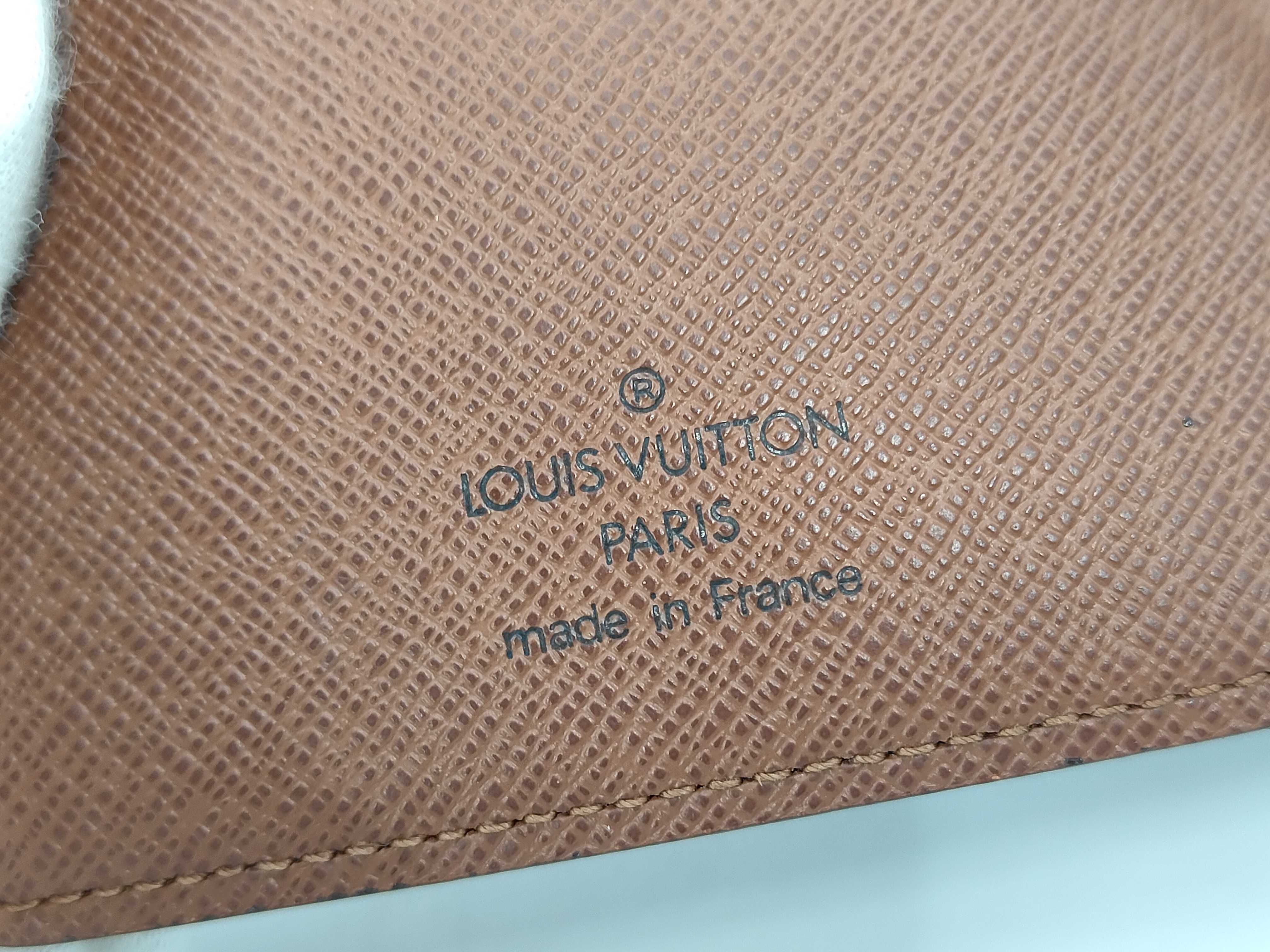 M61207 Monogram Porte Papier Zip Wallet with Box and Dust Bag — view 6