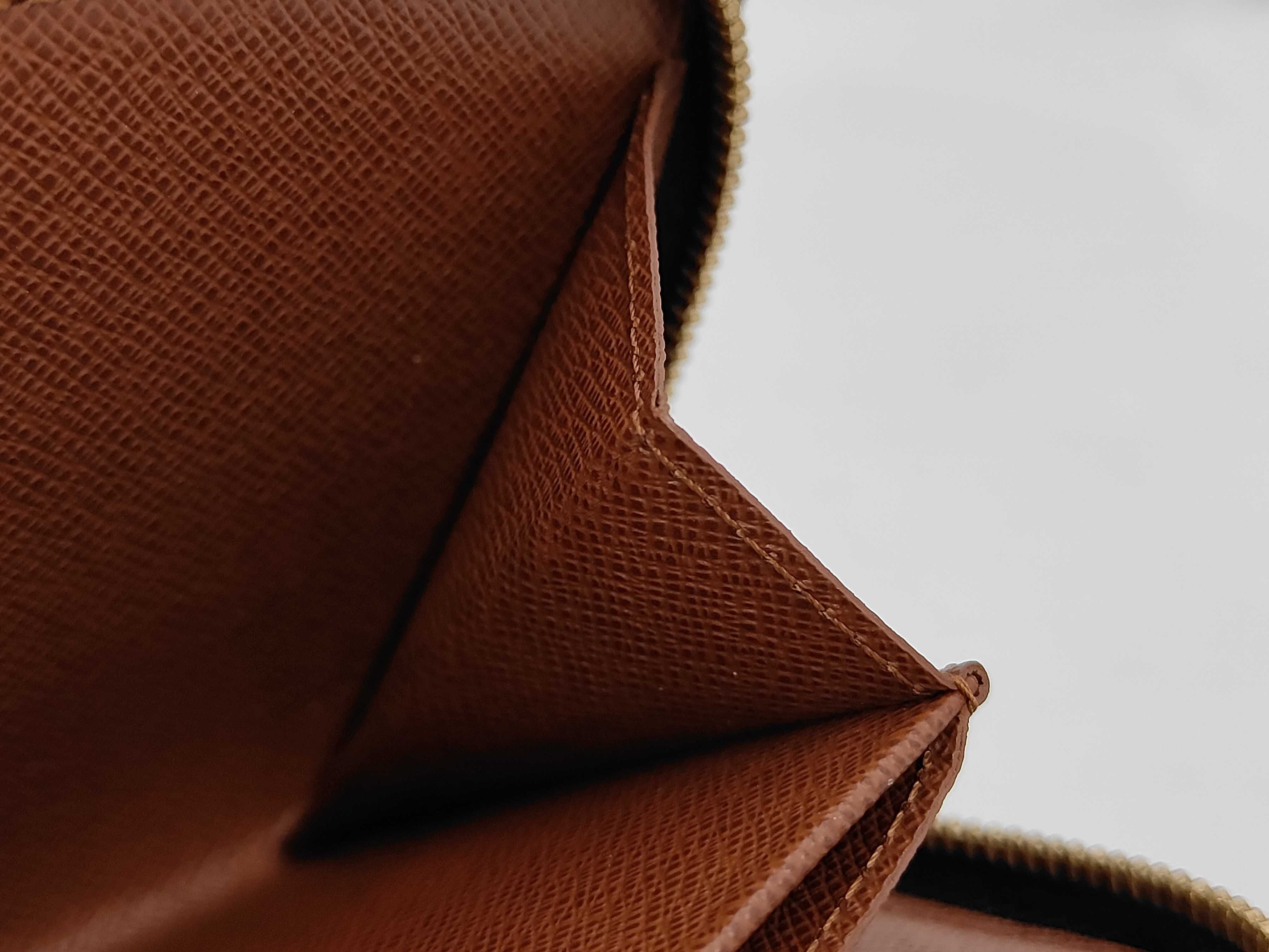 M61207 Monogram Porte Papier Zip Wallet with Box and Dust Bag — view 10