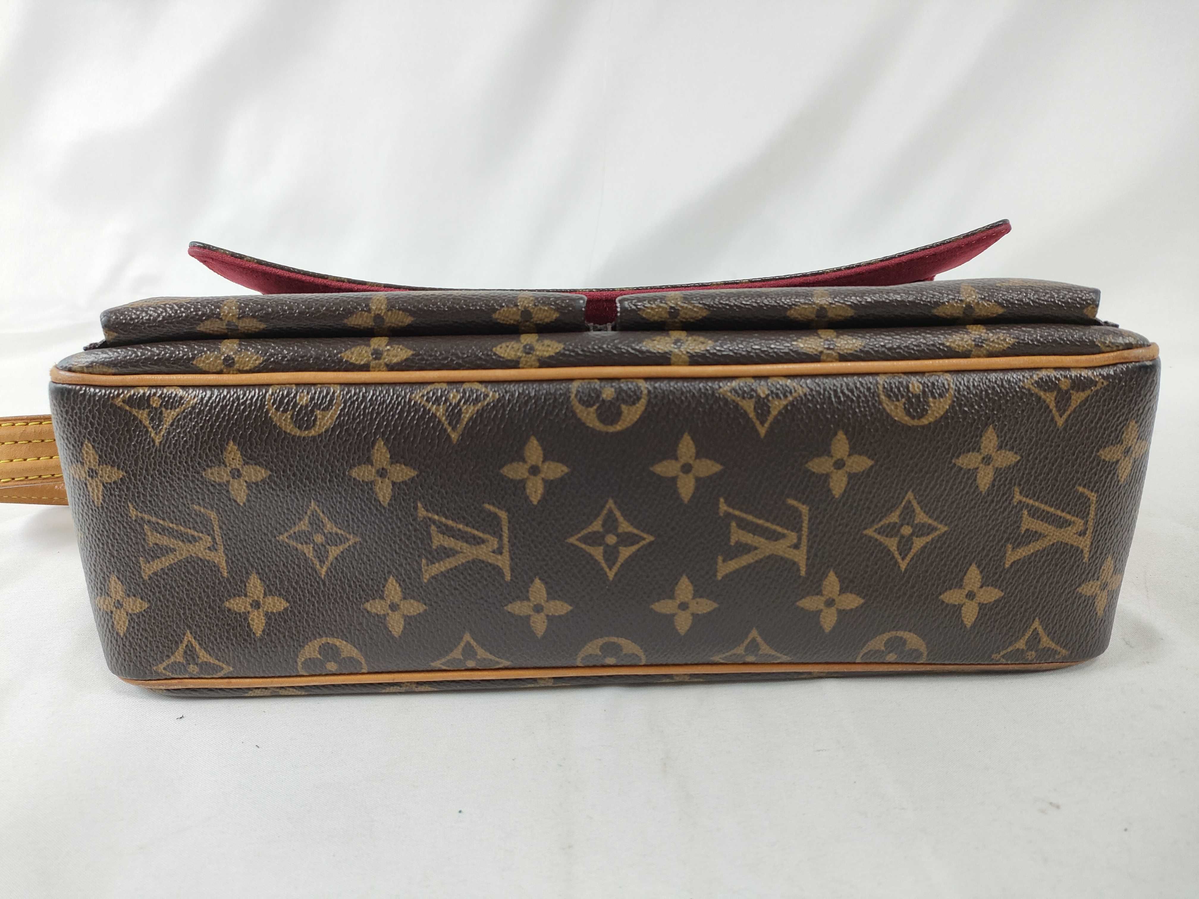 Monogram Louis Vuitton Vivacite MM Monogram M51164 Shoulder Bag — view 8