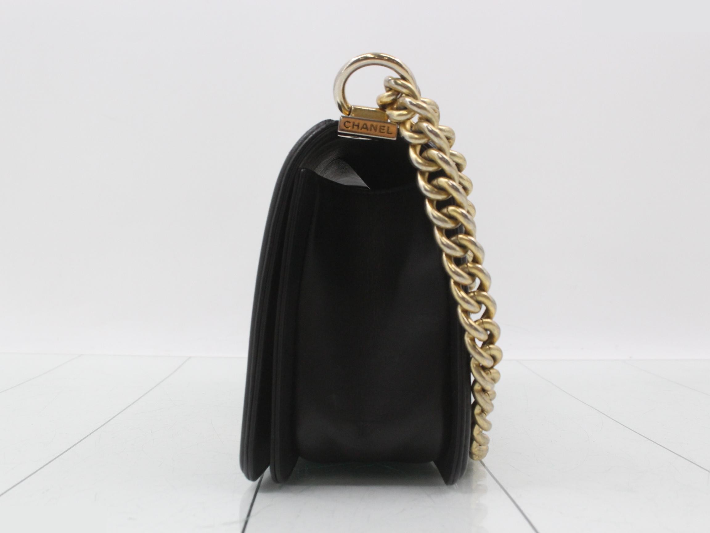 Boy Chanel Chain Shoulder Bag — view 3