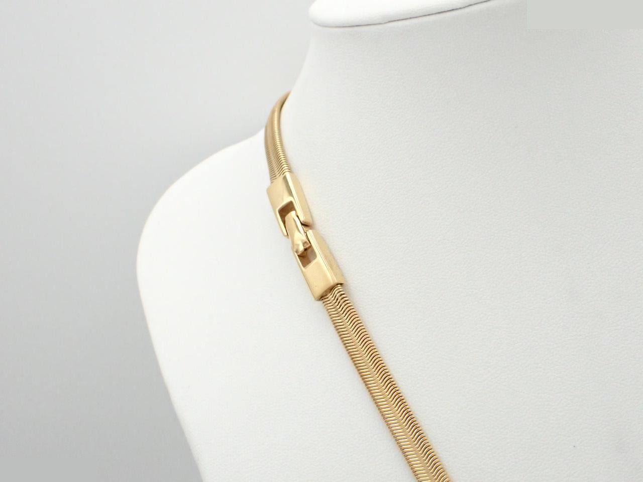 Long necklace; neck circumference approximately 78 cm — view 2