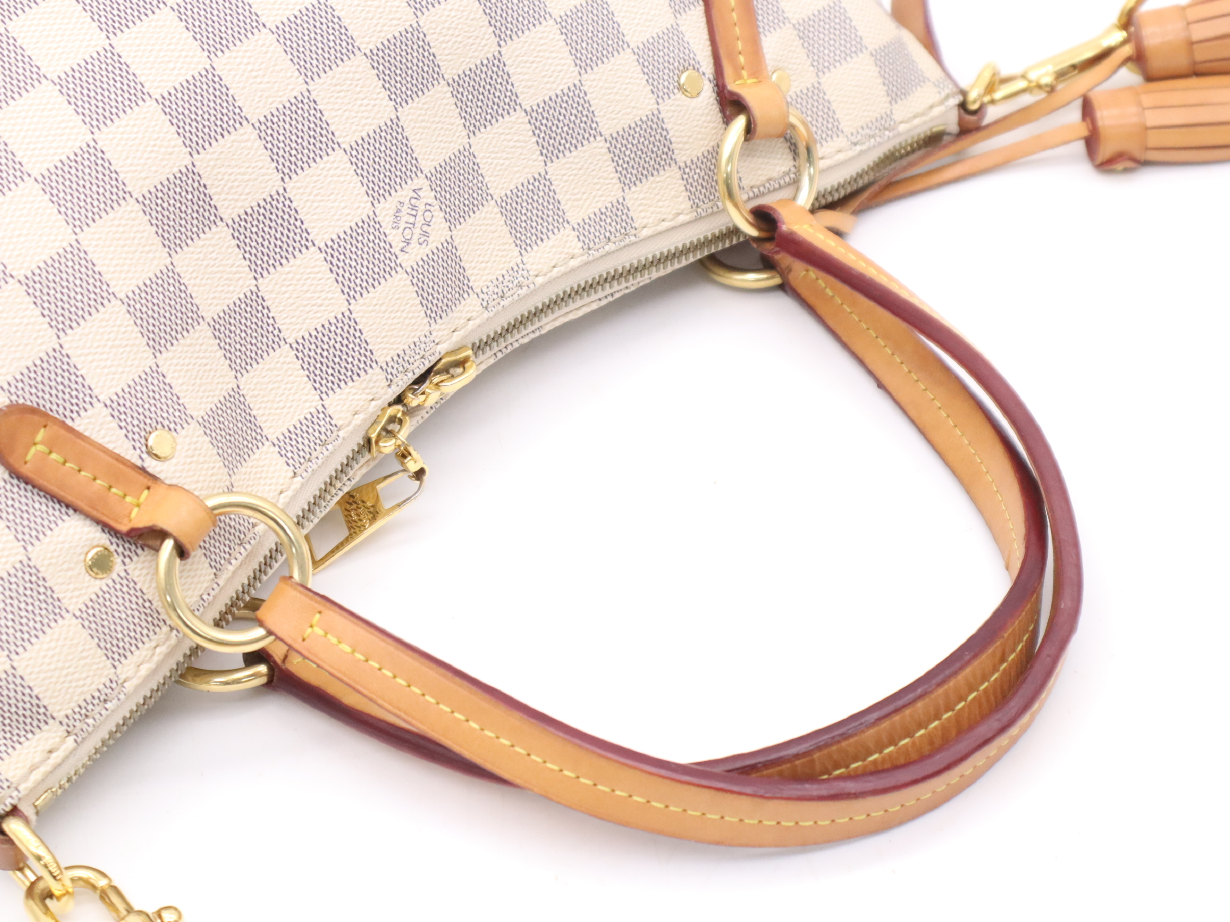 N40022 Azur Limington Handbag with Shoulder Strap and Charm — view 6