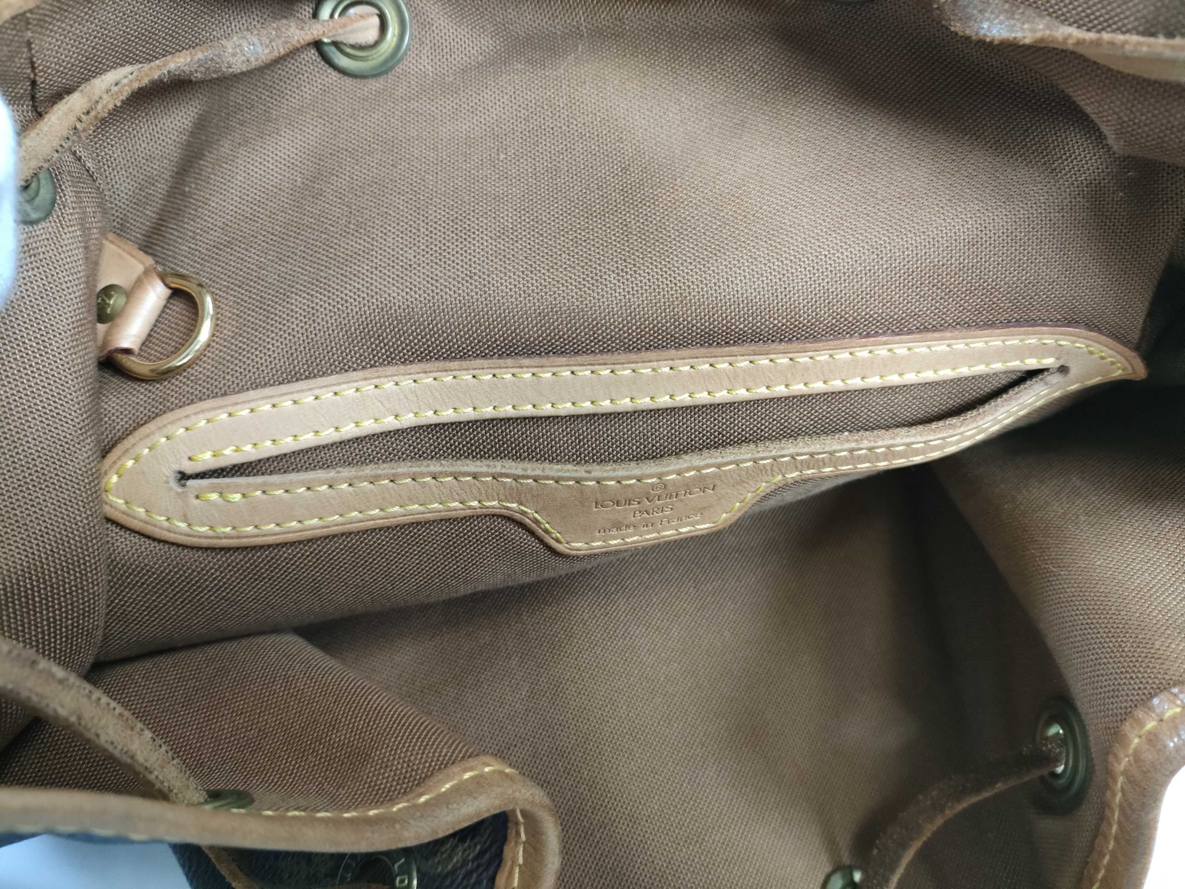 Monogram Louis Vuitton Monogram Backpack Montsouris GM M51135 Backpack — view 13