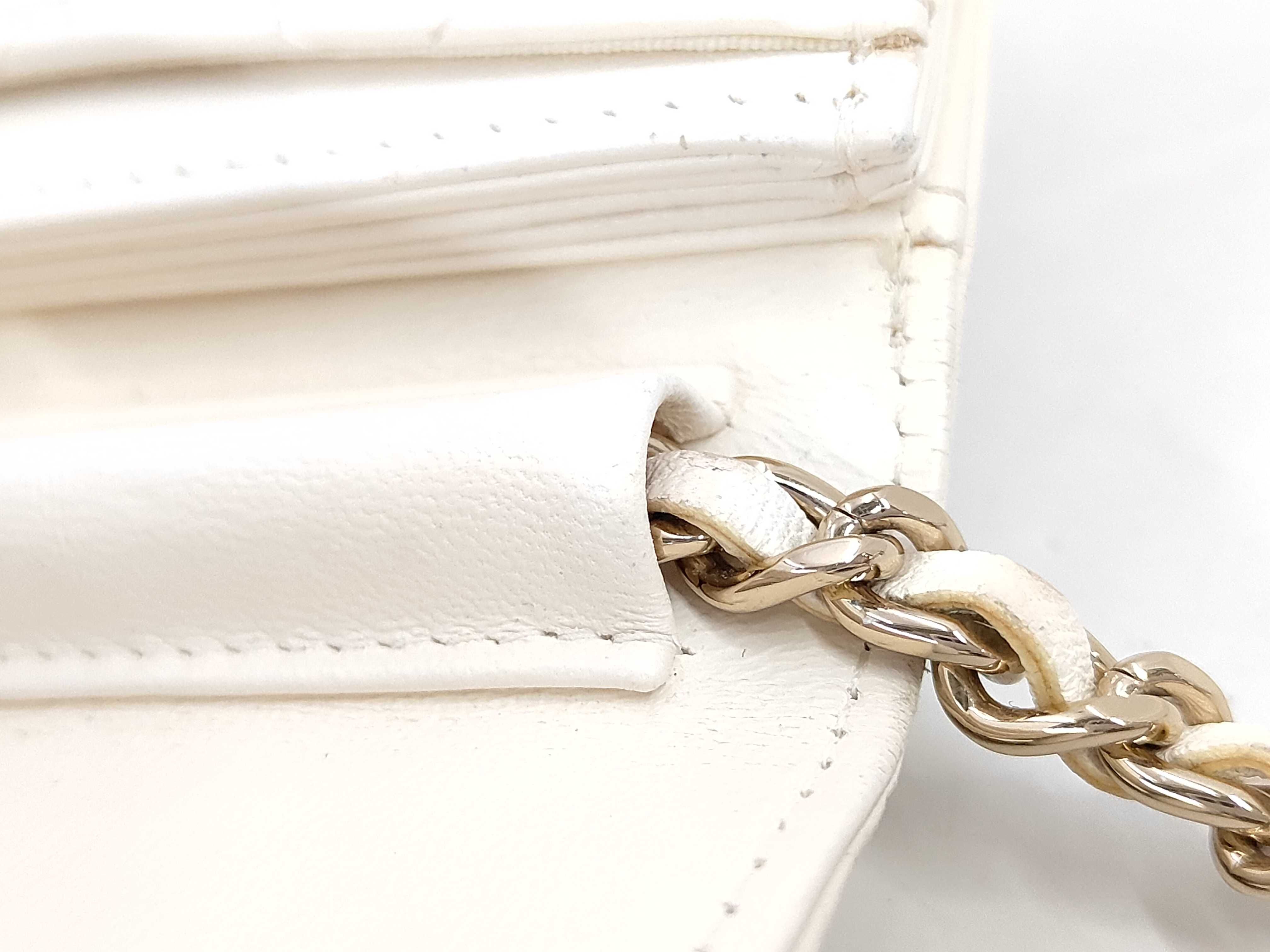 Matelassé Chain Shoulder Bag — view 7
