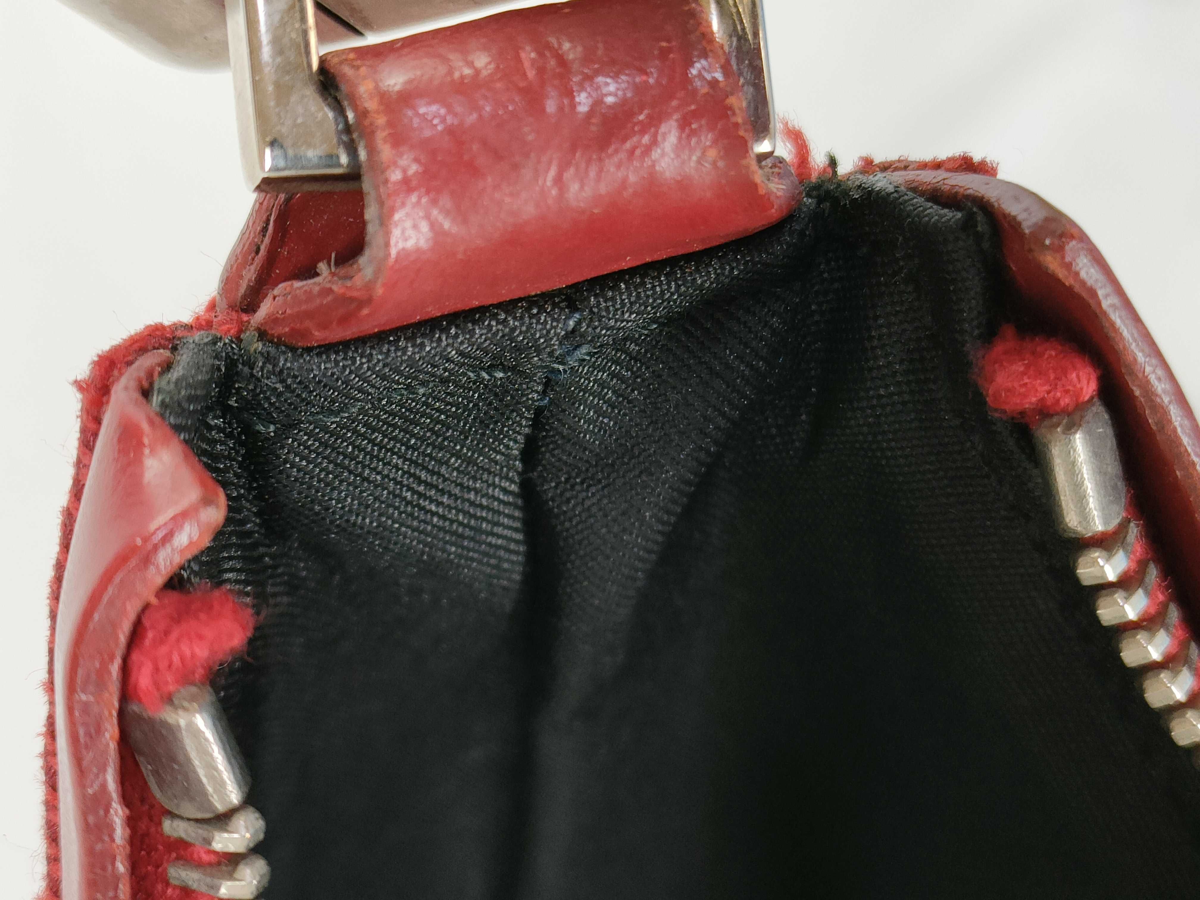 GG Canvas Hobo Bag, Red Handbag — view 8