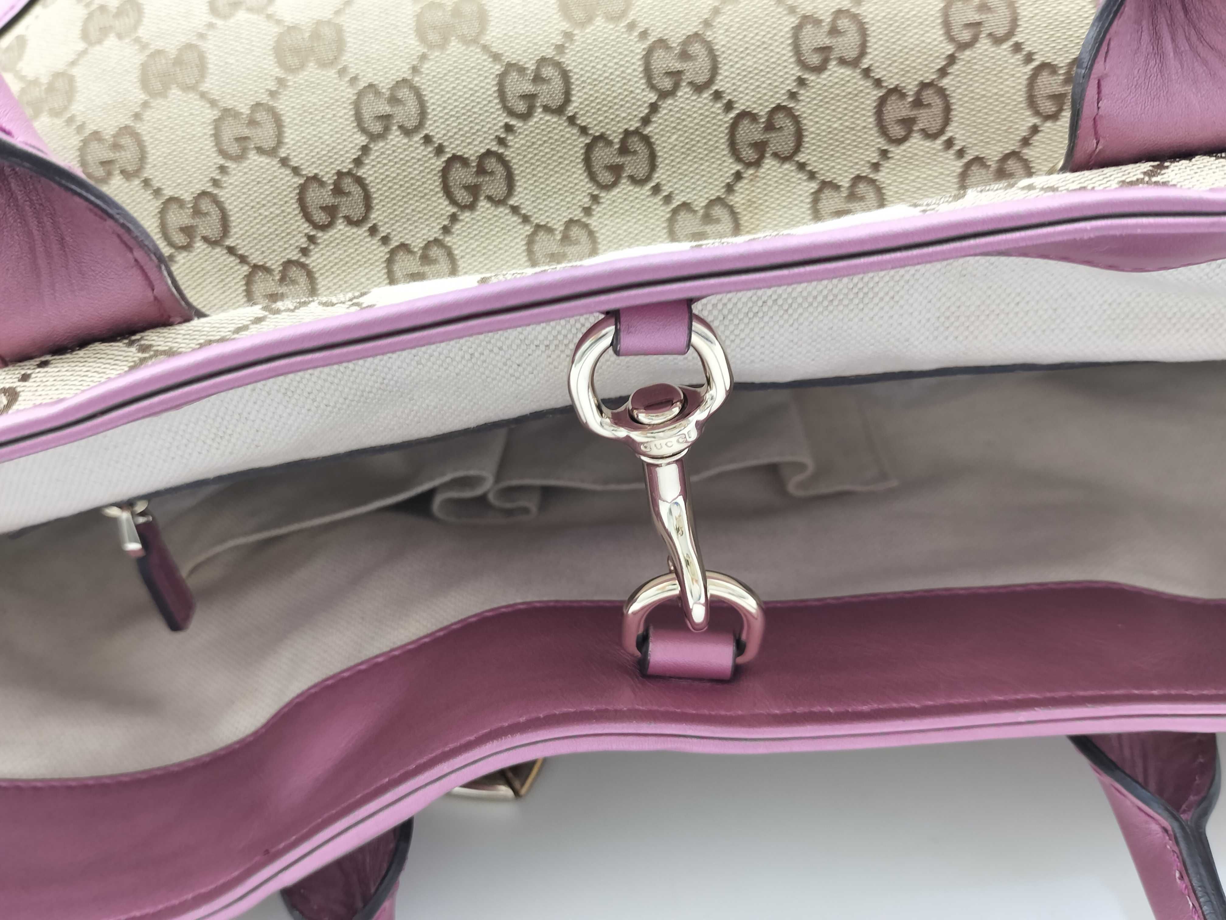 GG Canvas Tote Bag (269956) - Beige with dust bag. — view 11