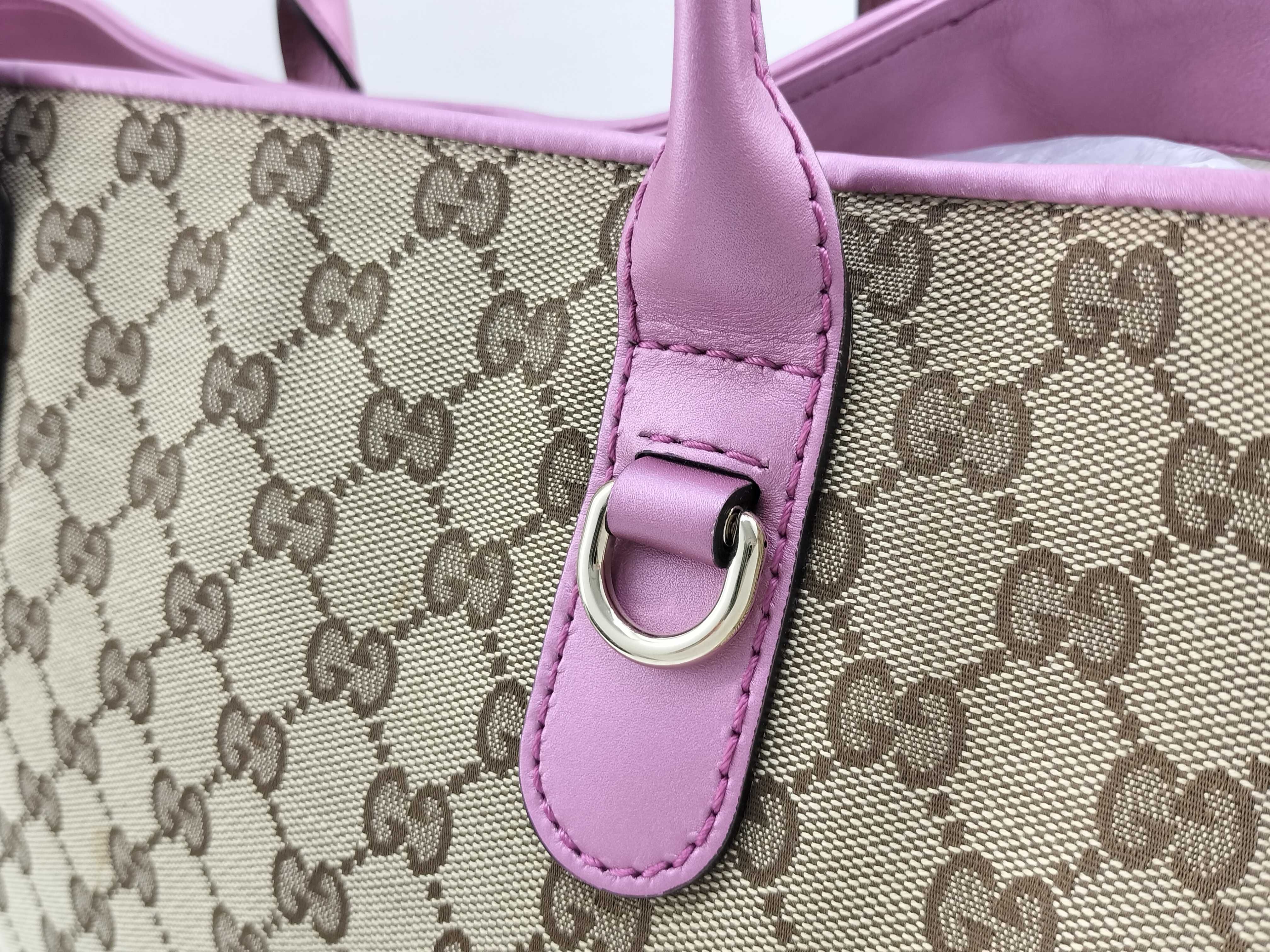 GG Canvas Tote Bag (269956) - Beige with dust bag. — view 3