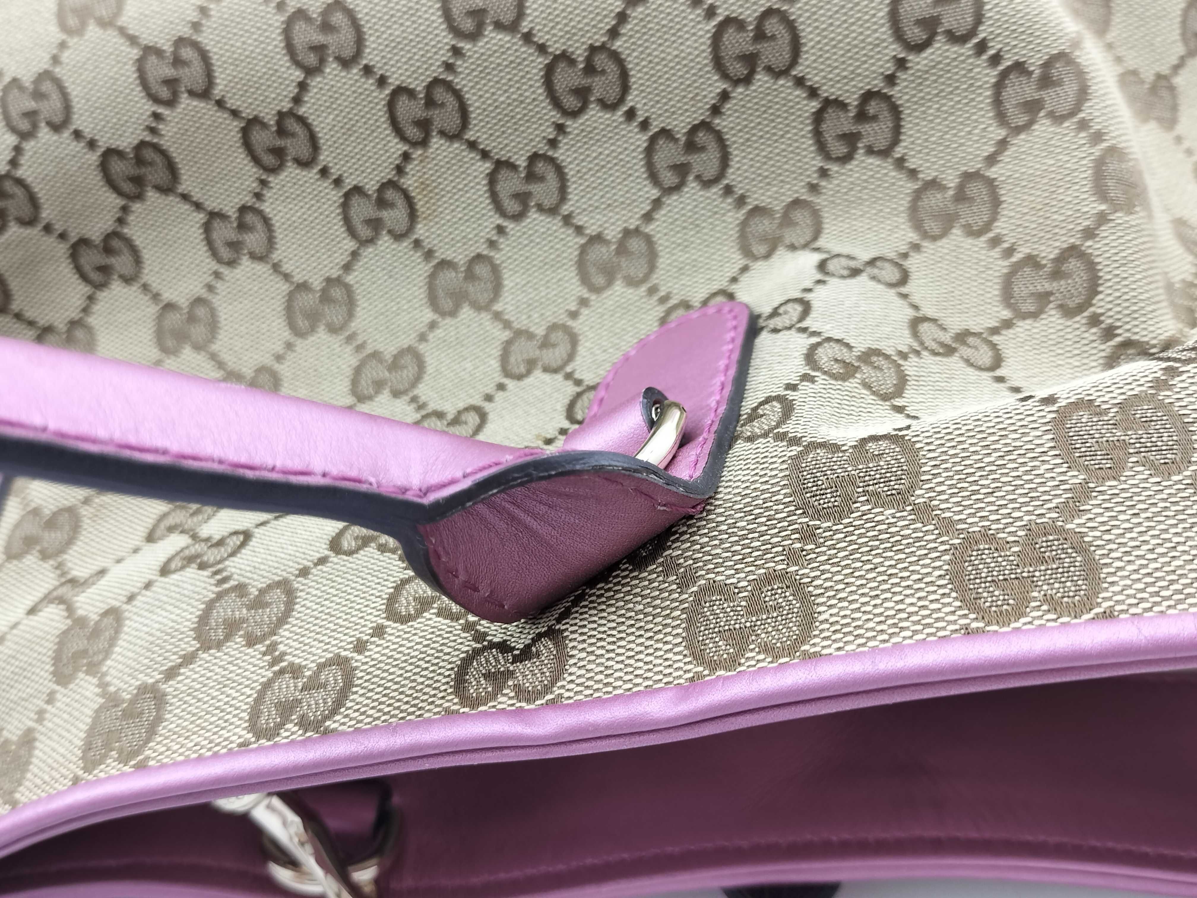GG Canvas Tote Bag (269956) - Beige with dust bag. — view 9