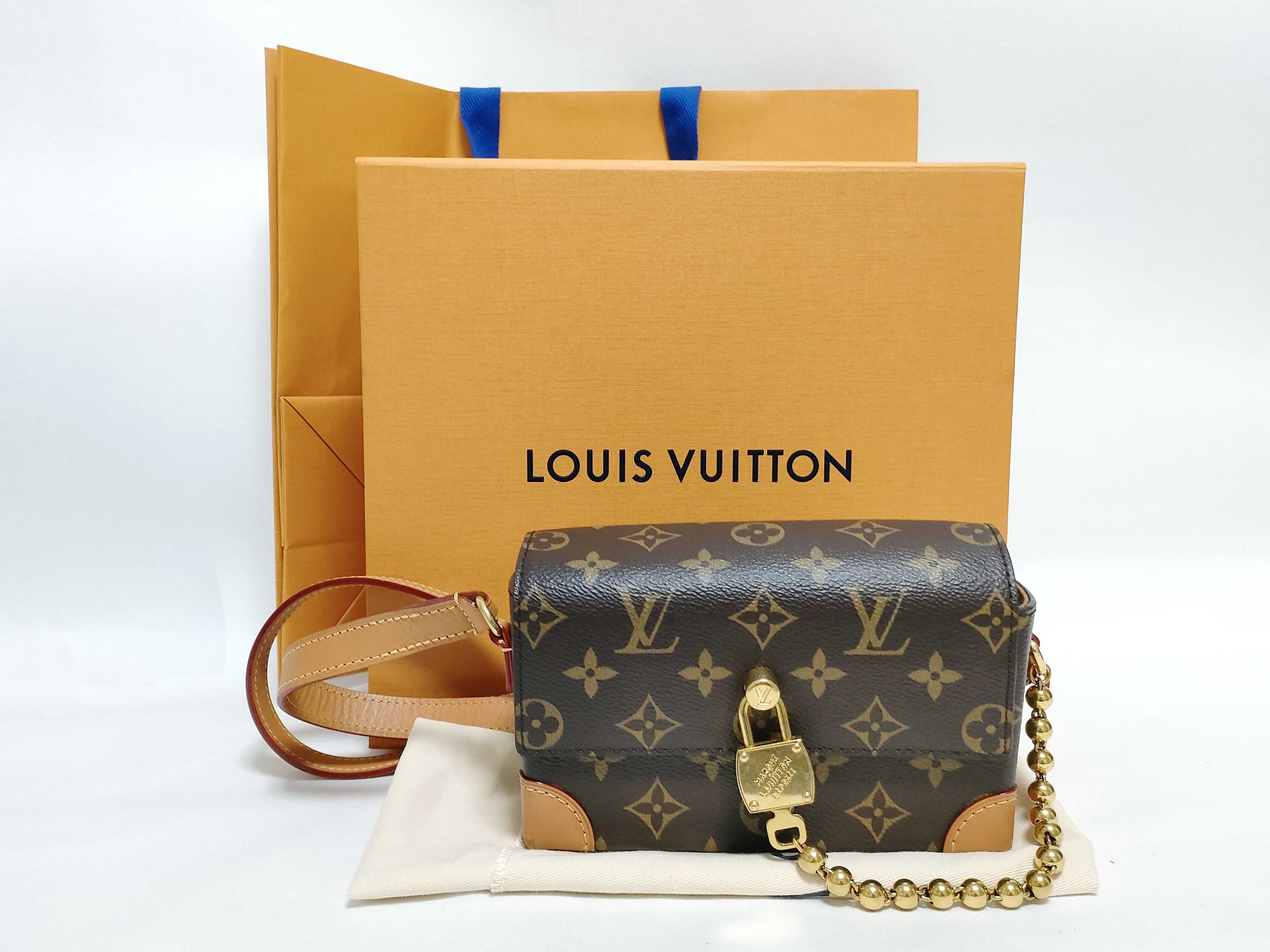 Monogram Vuitton Monogram Archive Steamer Wearable Wallet M14738 IC Tag Shoulder Bag