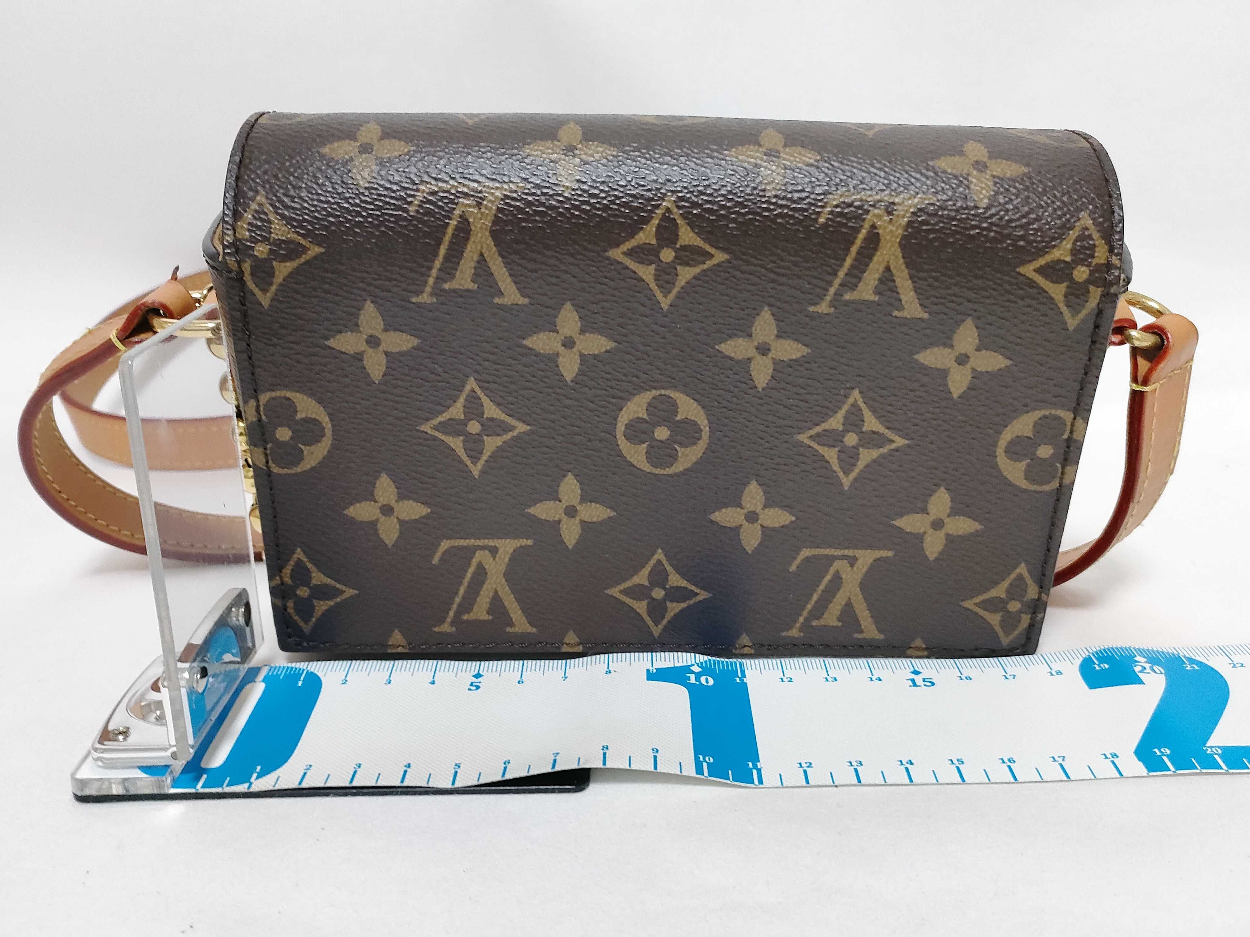 Monogram Vuitton Monogram Archive Steamer Wearable Wallet M14738 IC Tag Shoulder Bag — view 2