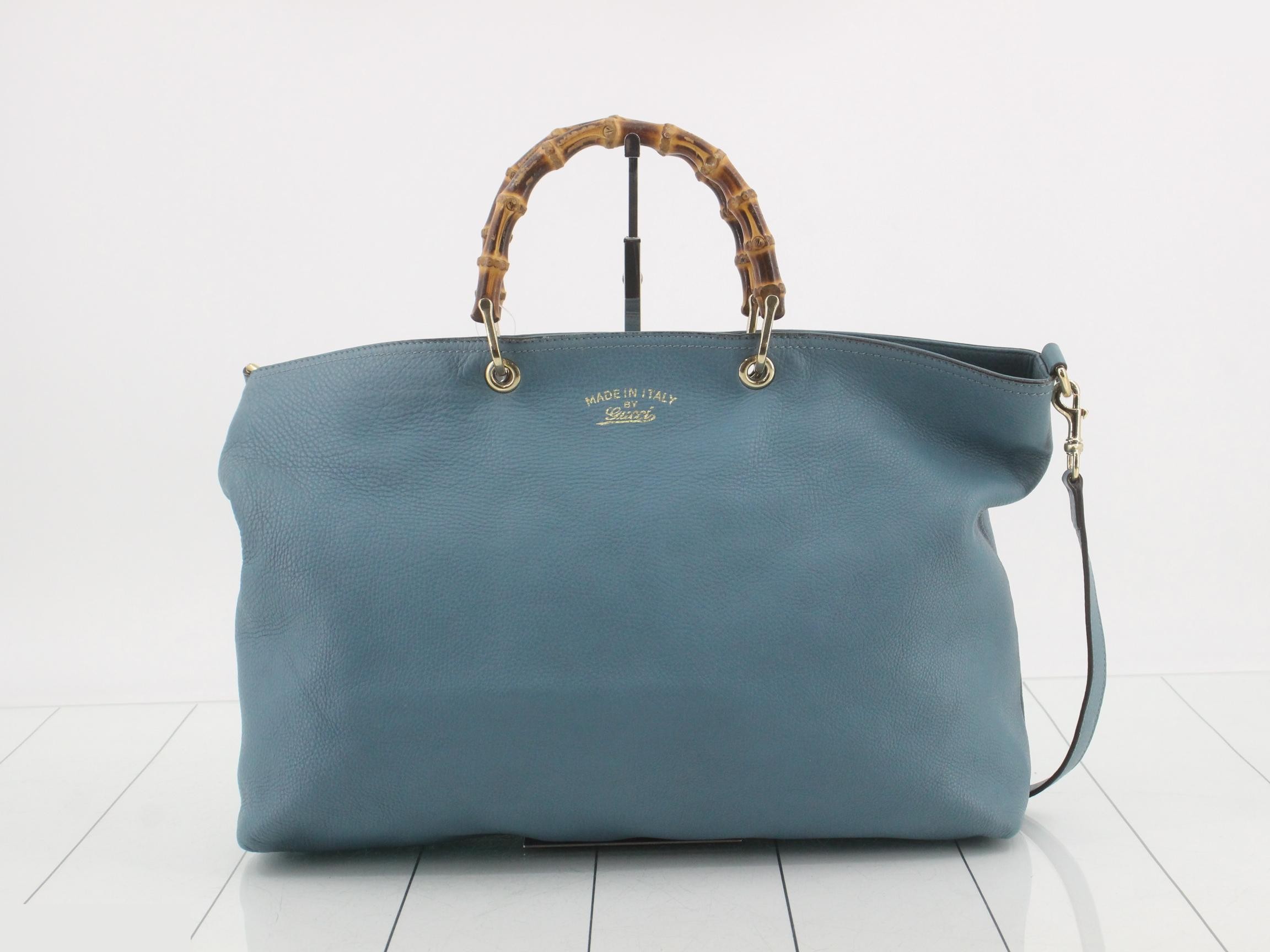 Bamboo Shopper Shoulder Bag
