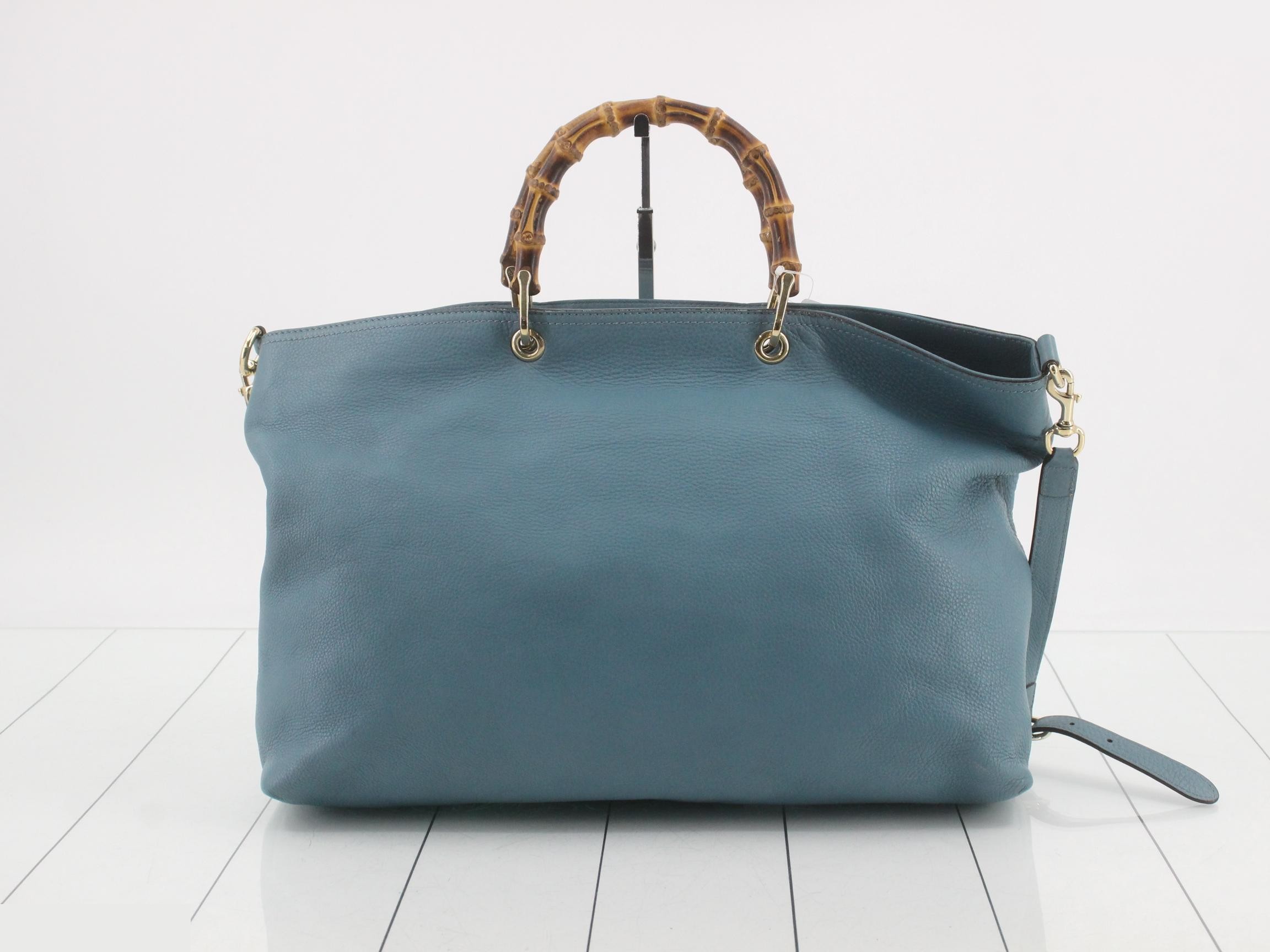 Bamboo Shopper Shoulder Bag — view 2
