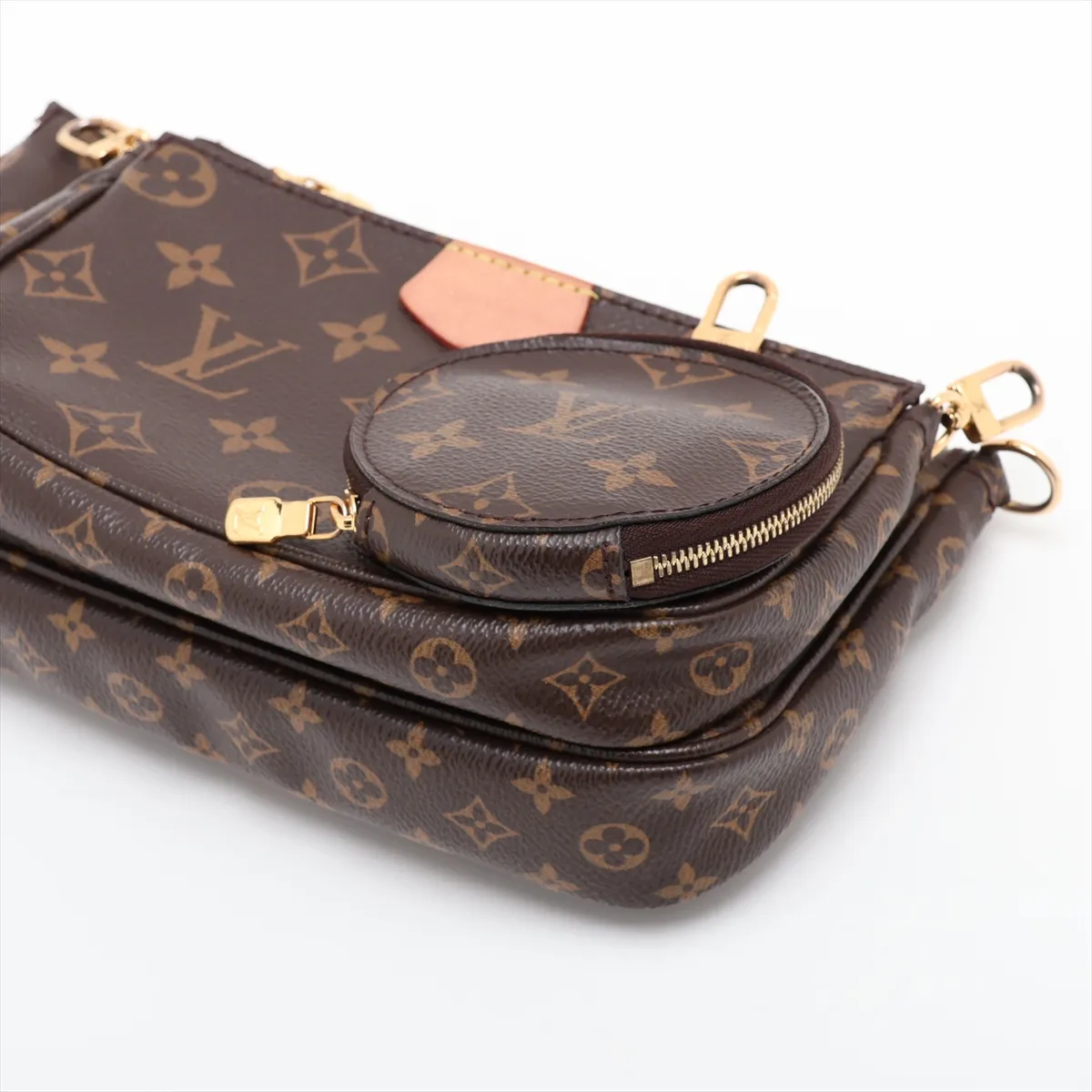 Monogram Multipochette Accessoires M44813 DR4129 Brown (RFID detected) — view 5