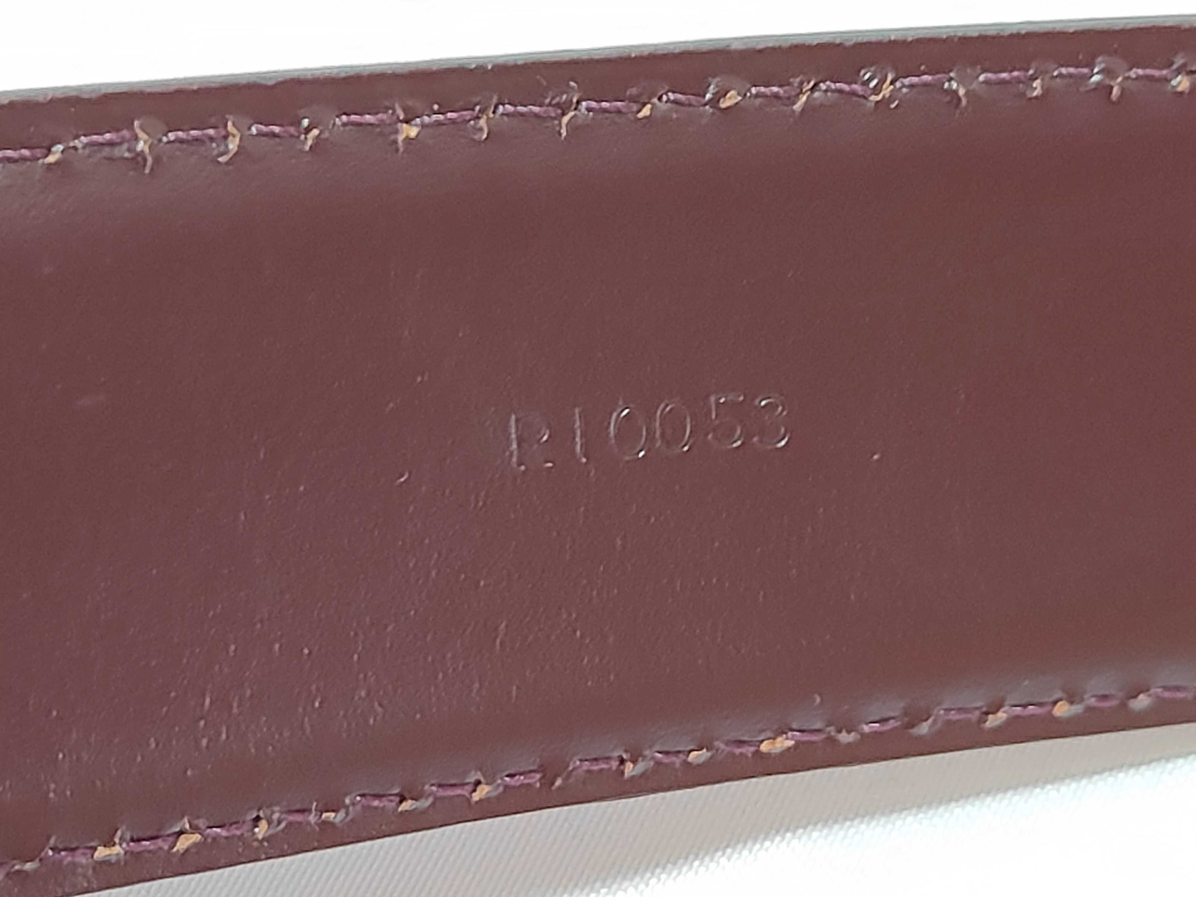 Epi Leather Belt with Gold Hardware — view 4