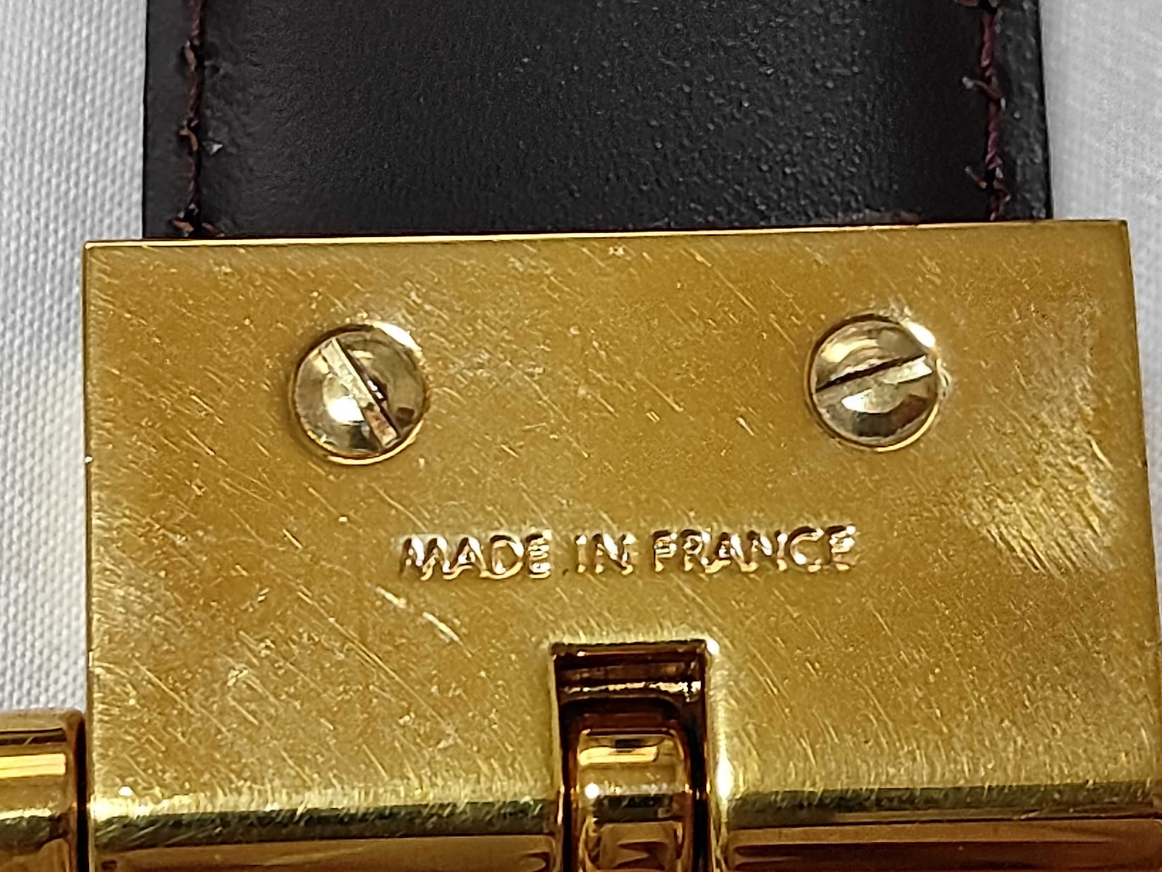 Epi Leather Belt with Gold Hardware — view 5