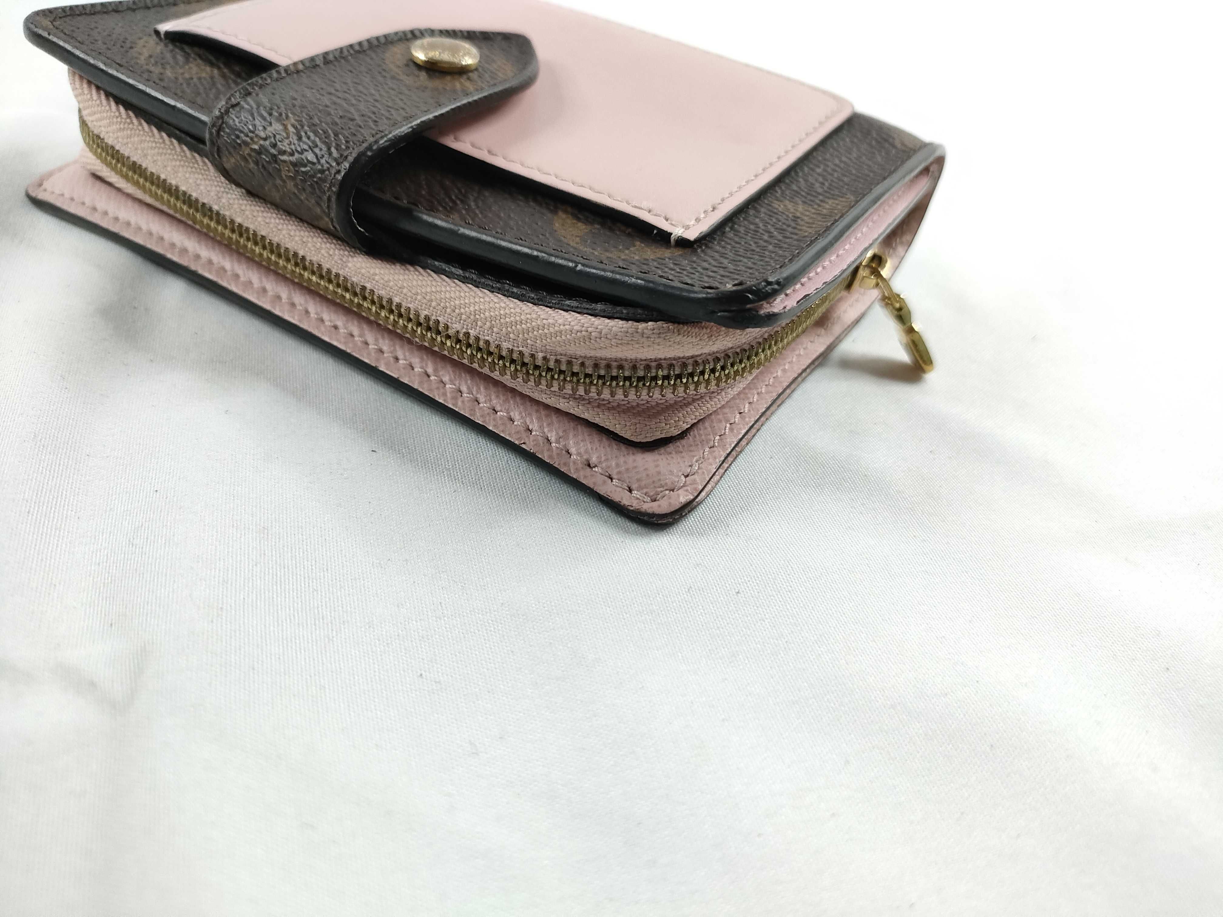 Portefeuille Juliette Wallet (Brown x Pink) — view 4