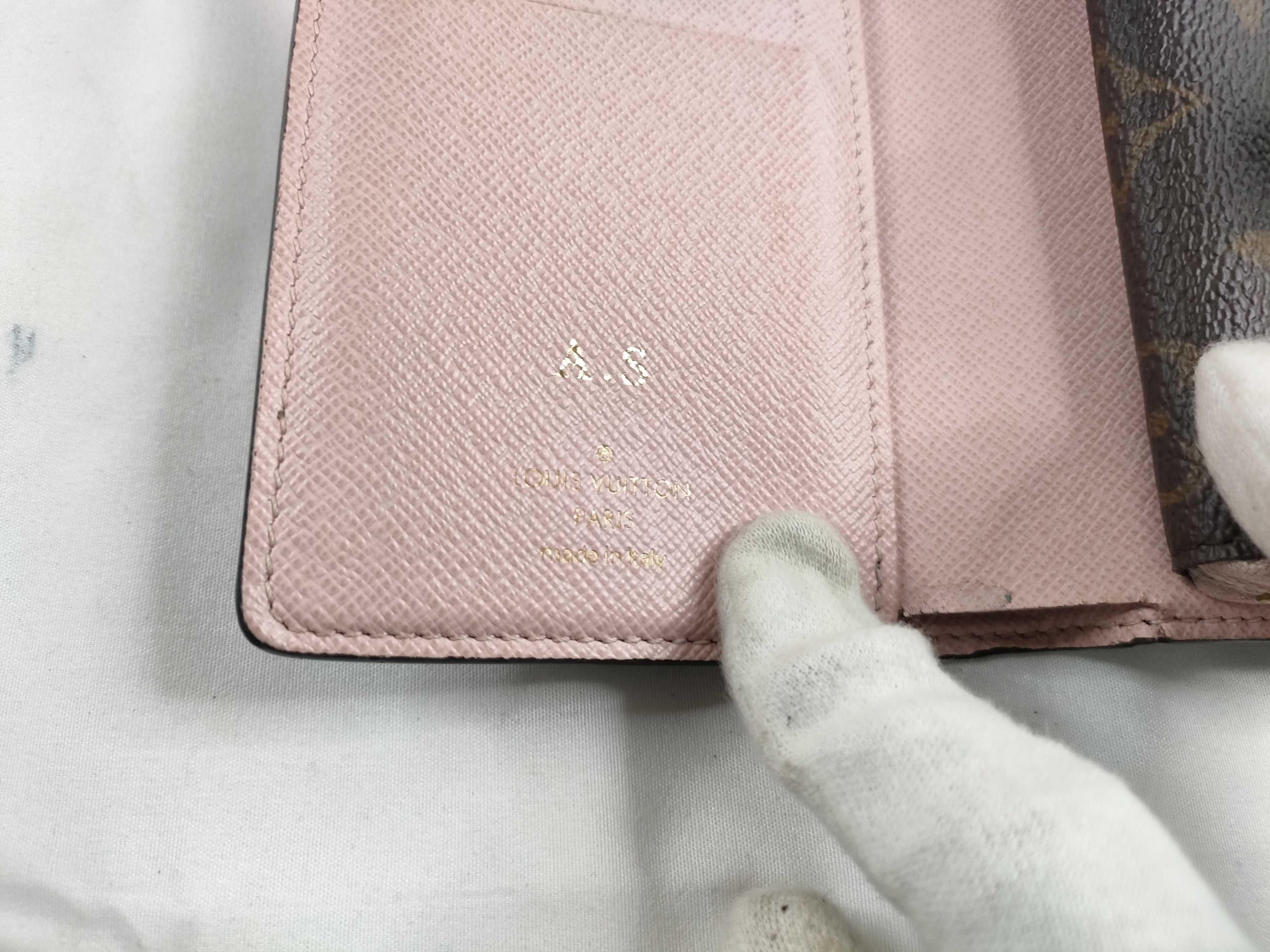 Portefeuille Juliette Wallet (Brown x Pink) — view 9