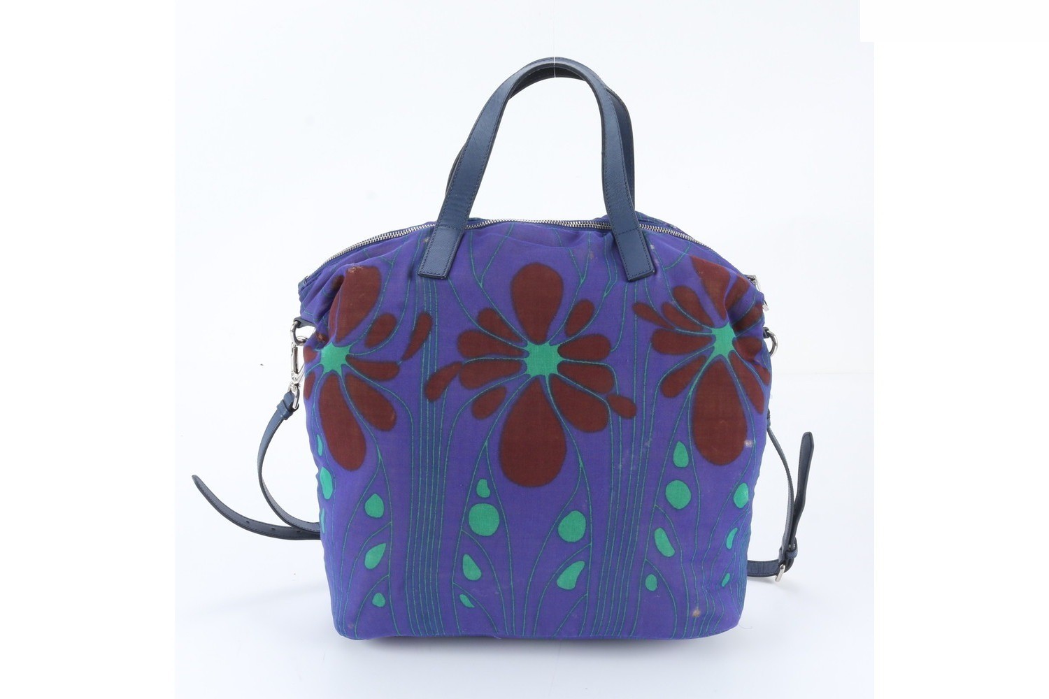 Leather Flower 2-Way Shoulder Bag — view 3