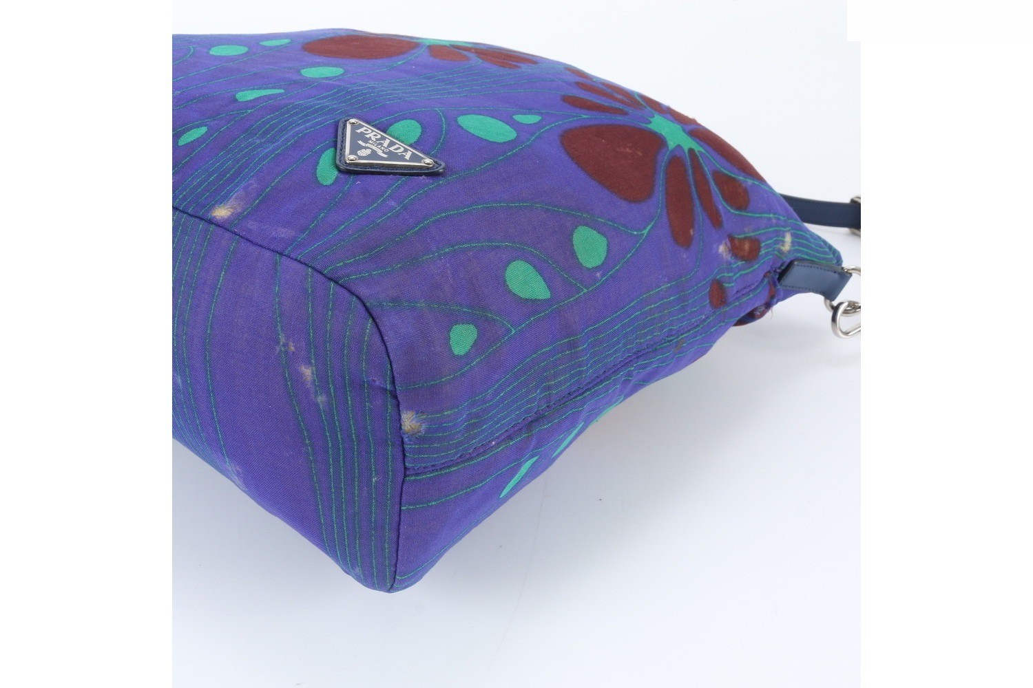 Leather Flower 2-Way Shoulder Bag — view 4