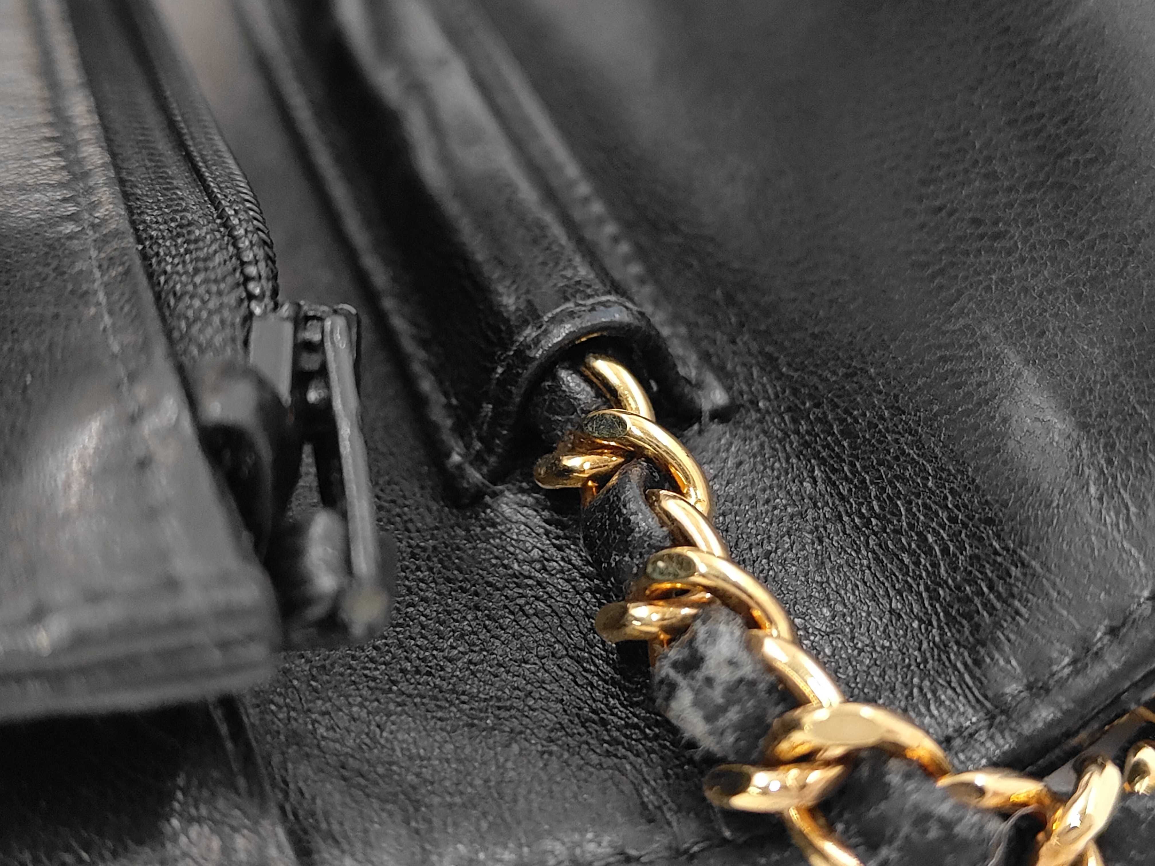 Chain Wallet Caviar Black GP Shoulder Bag — view 7