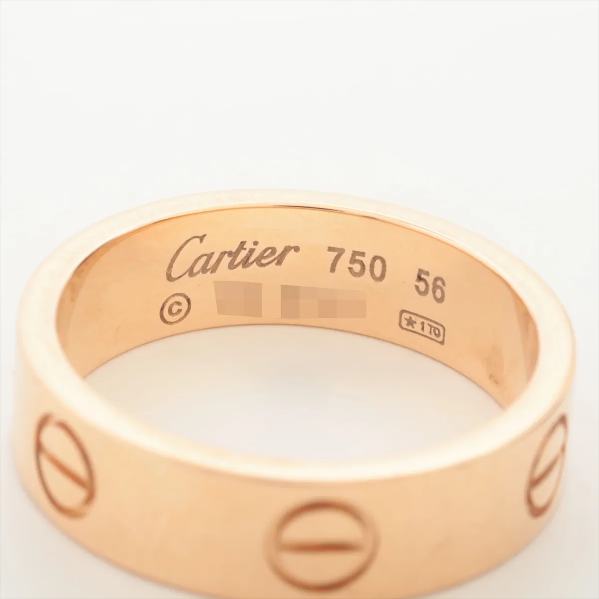 Love Ring 750 (PG) 7.6g Size 56 BC6121 — view 3