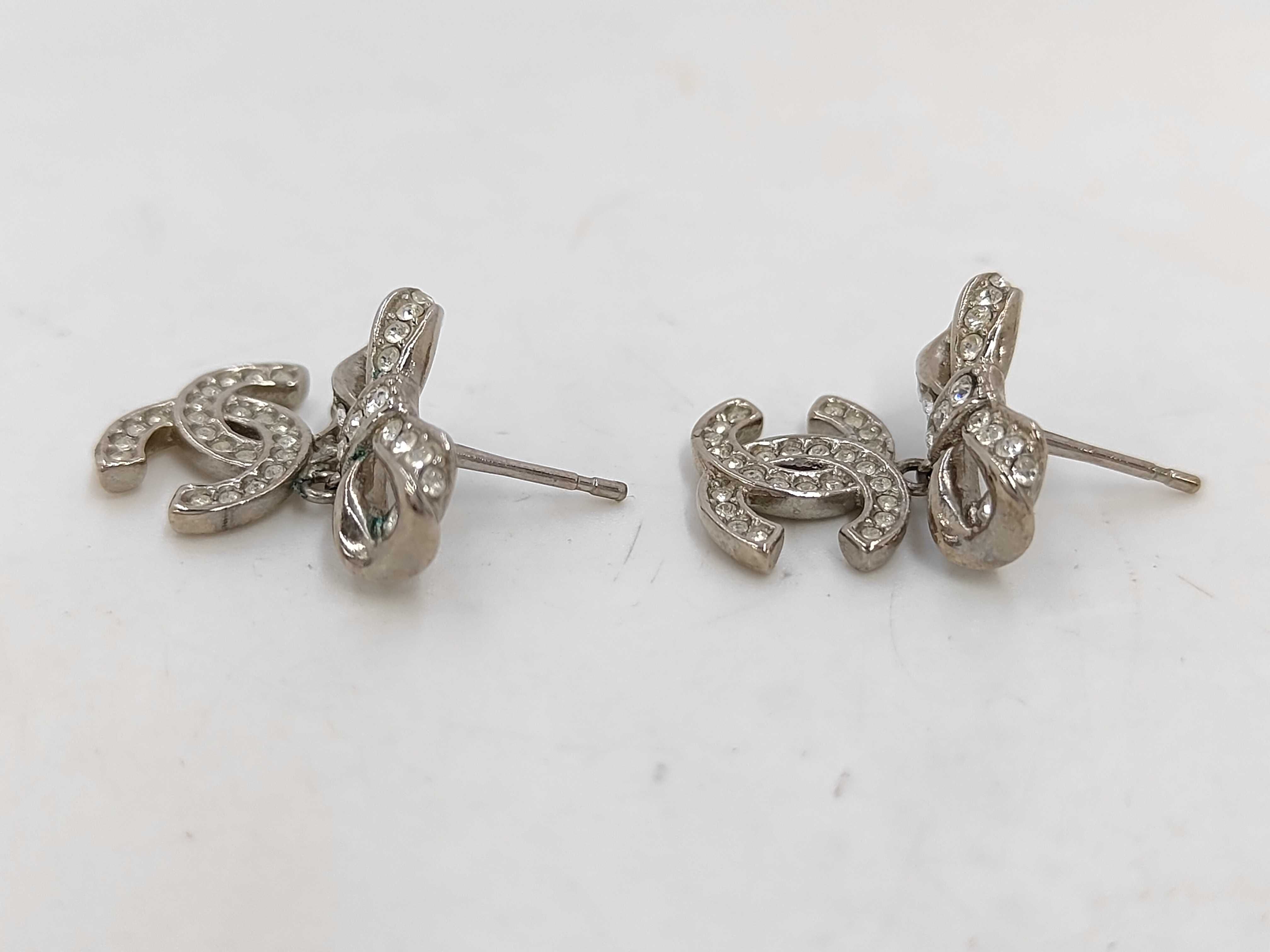 Ribbon Coco Silver Pe Earrings — view 4