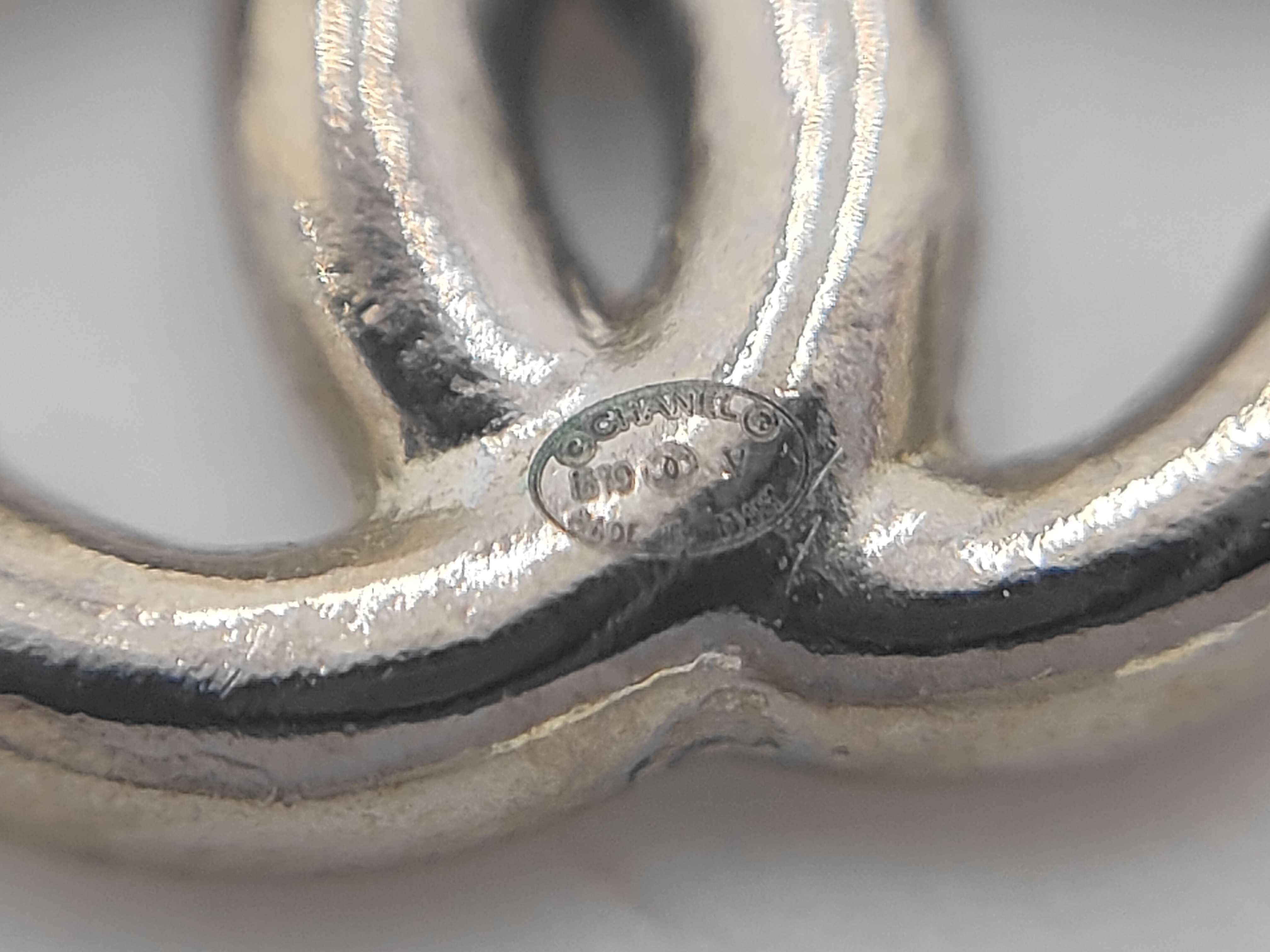 Ribbon Coco Silver Pe Earrings — view 5