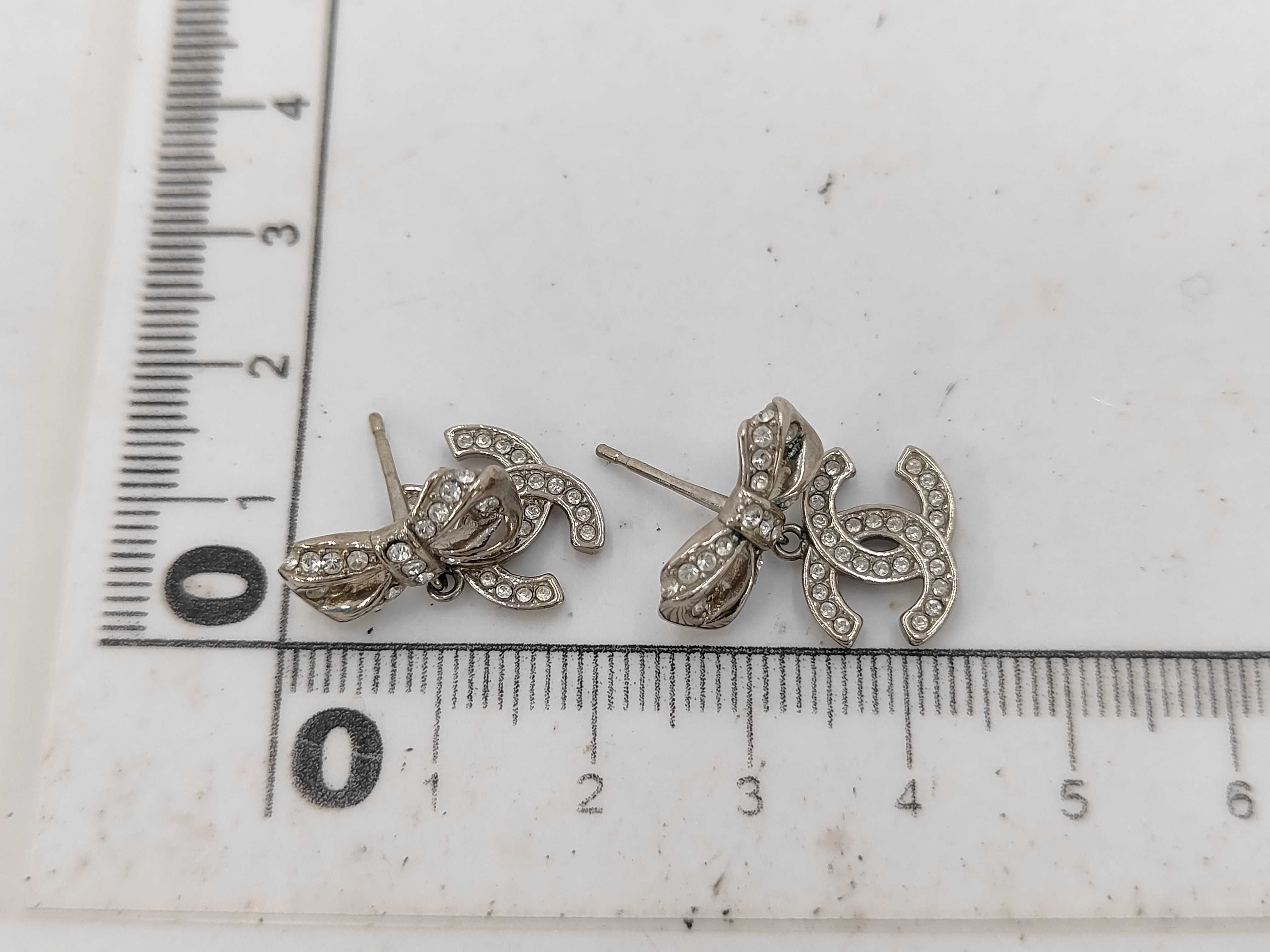 Ribbon Coco Silver Pe Earrings — view 6