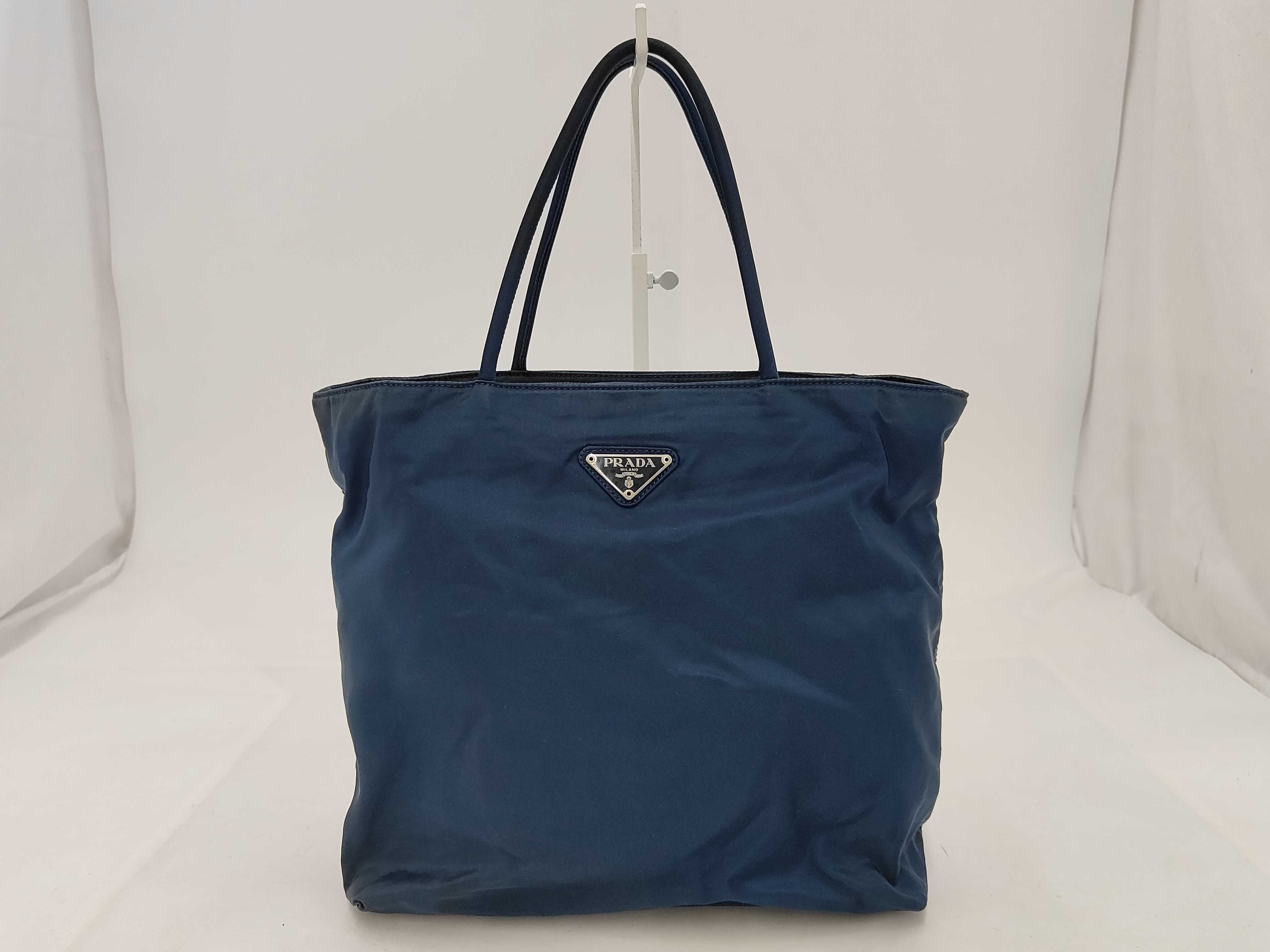 Nylon Tote Bag, Navy