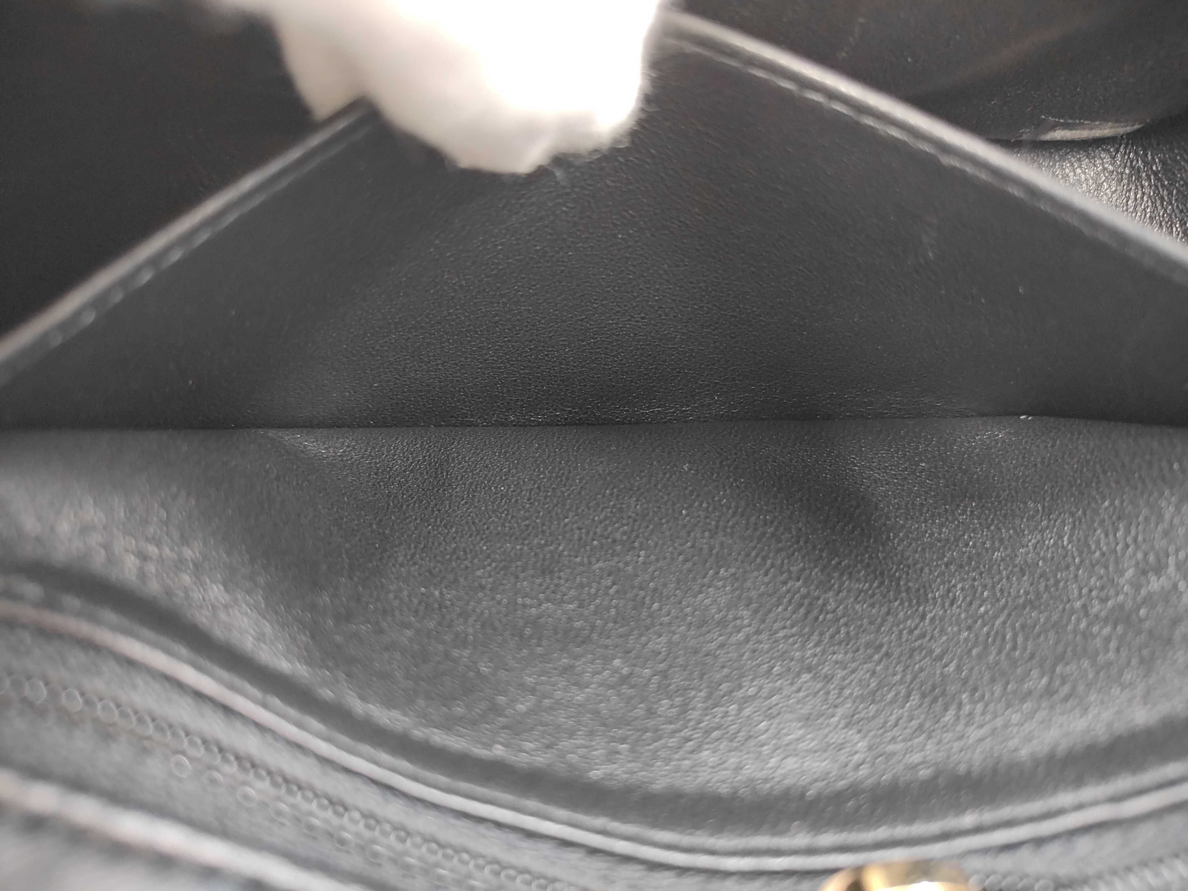 Lambskin Black Mini Matelassé Shoulder Bag (Serial Number 27) — view 11
