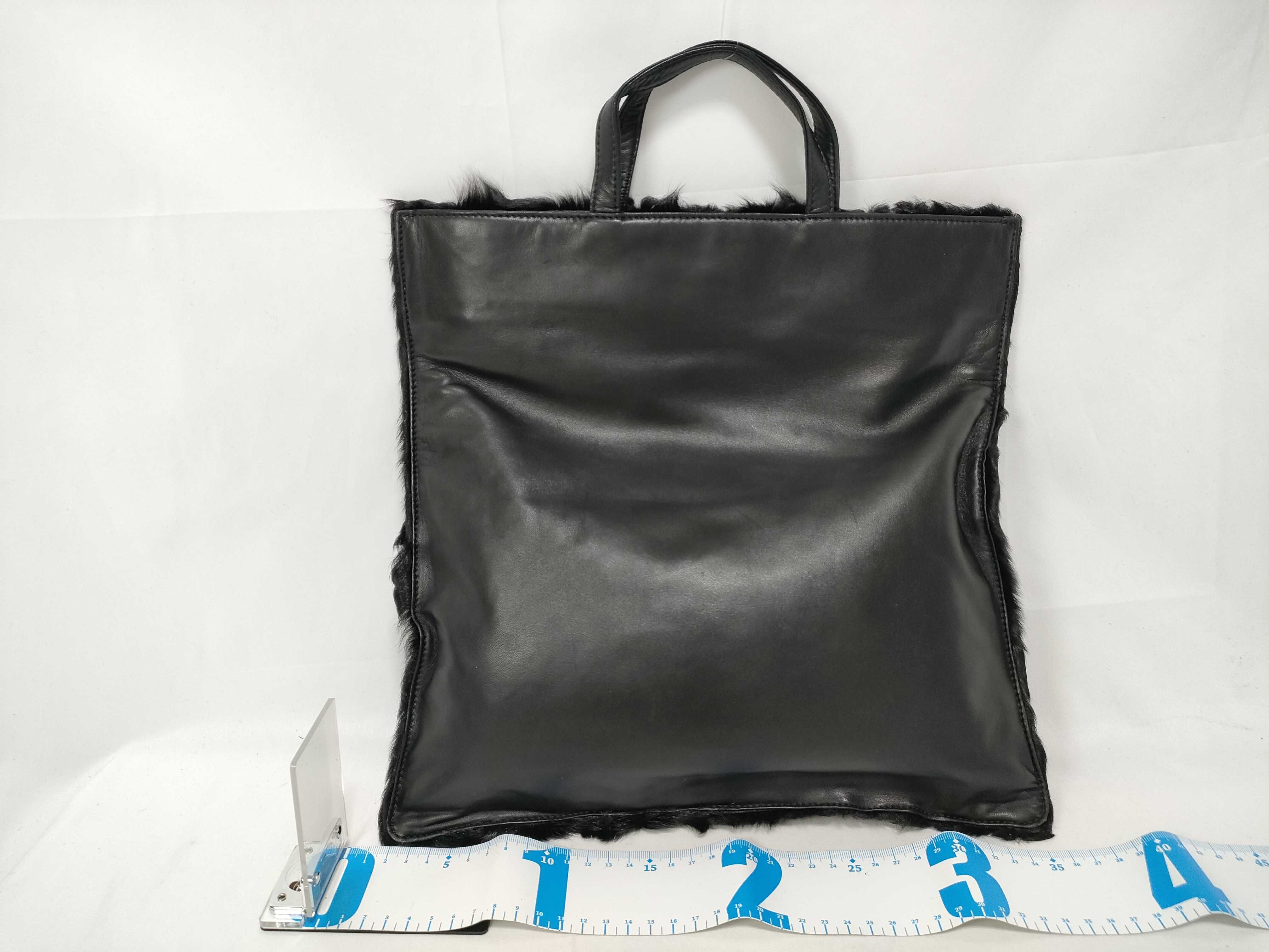 9309 Loewe handbag, fur handbag — view 2