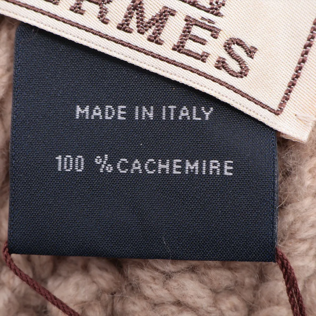 Chaine d'Ancre scarf, cashmere, beige, — view 4