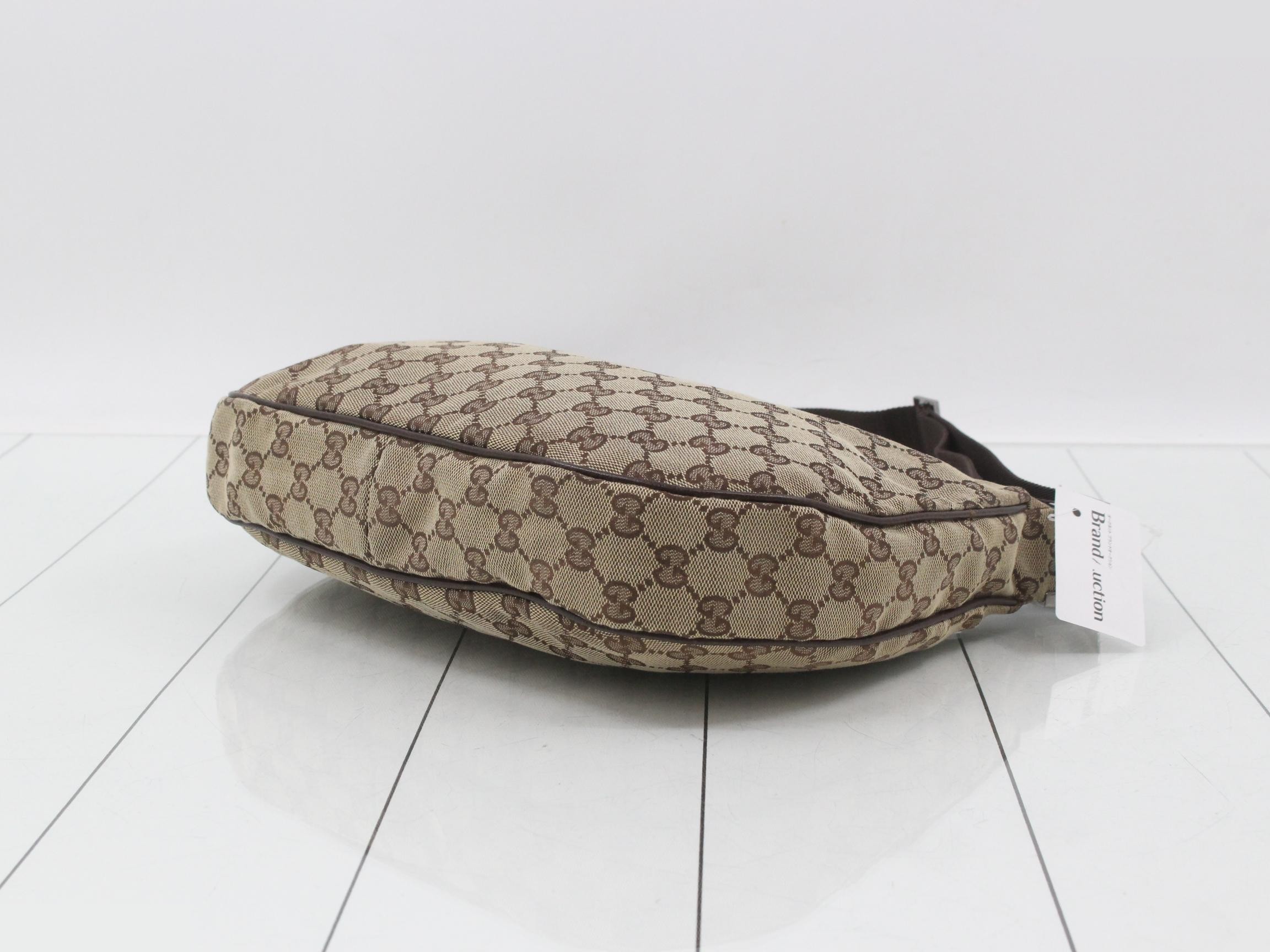 Shoulder bag, GG canvas, beige, 122790 — view 6