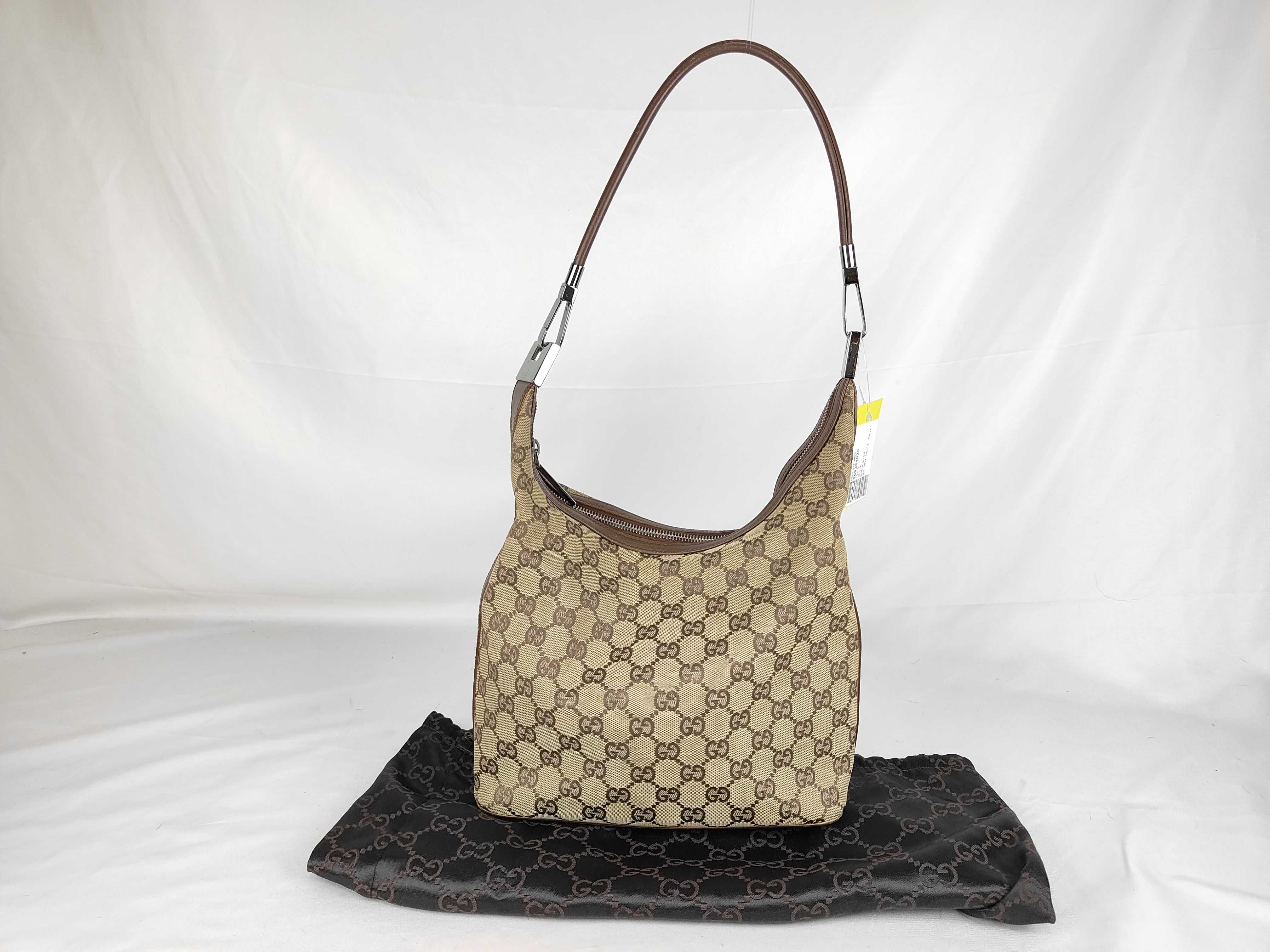 GG Canvas 001 3814 Canvas One-Shoulder Handbag