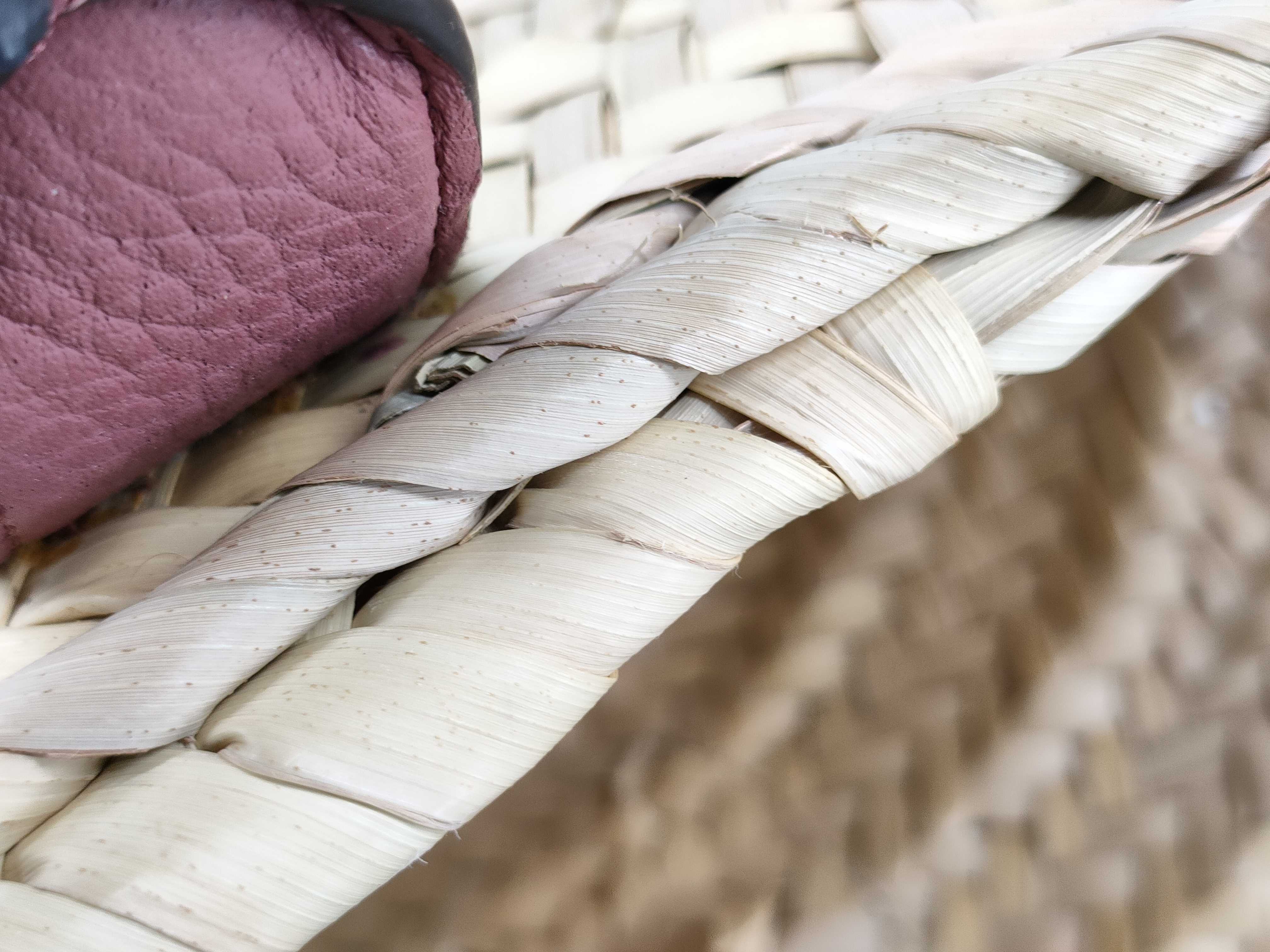 Marcie Raffia Handbag Bucket Bag — view 11