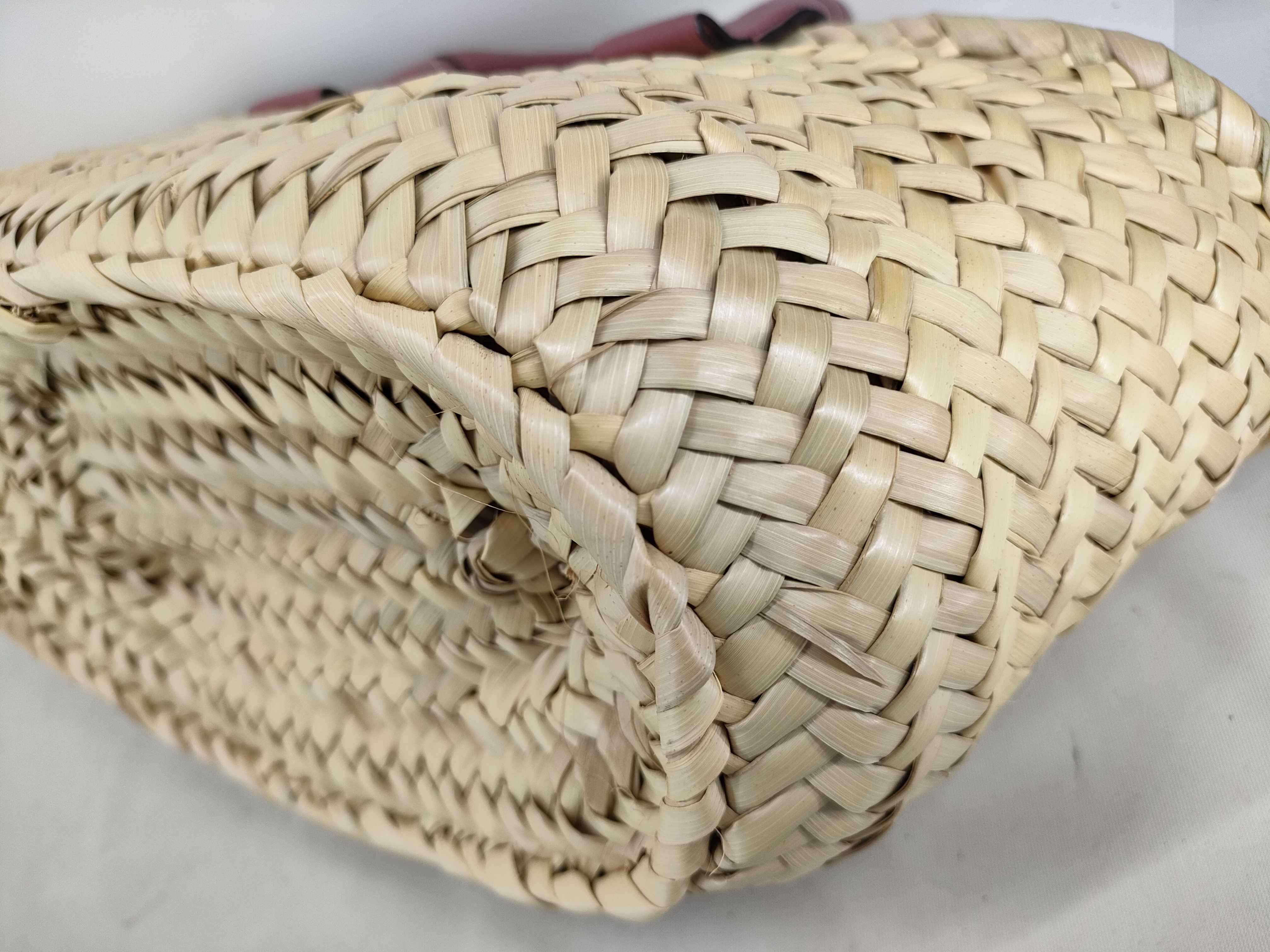 Marcie Raffia Handbag Bucket Bag — view 7