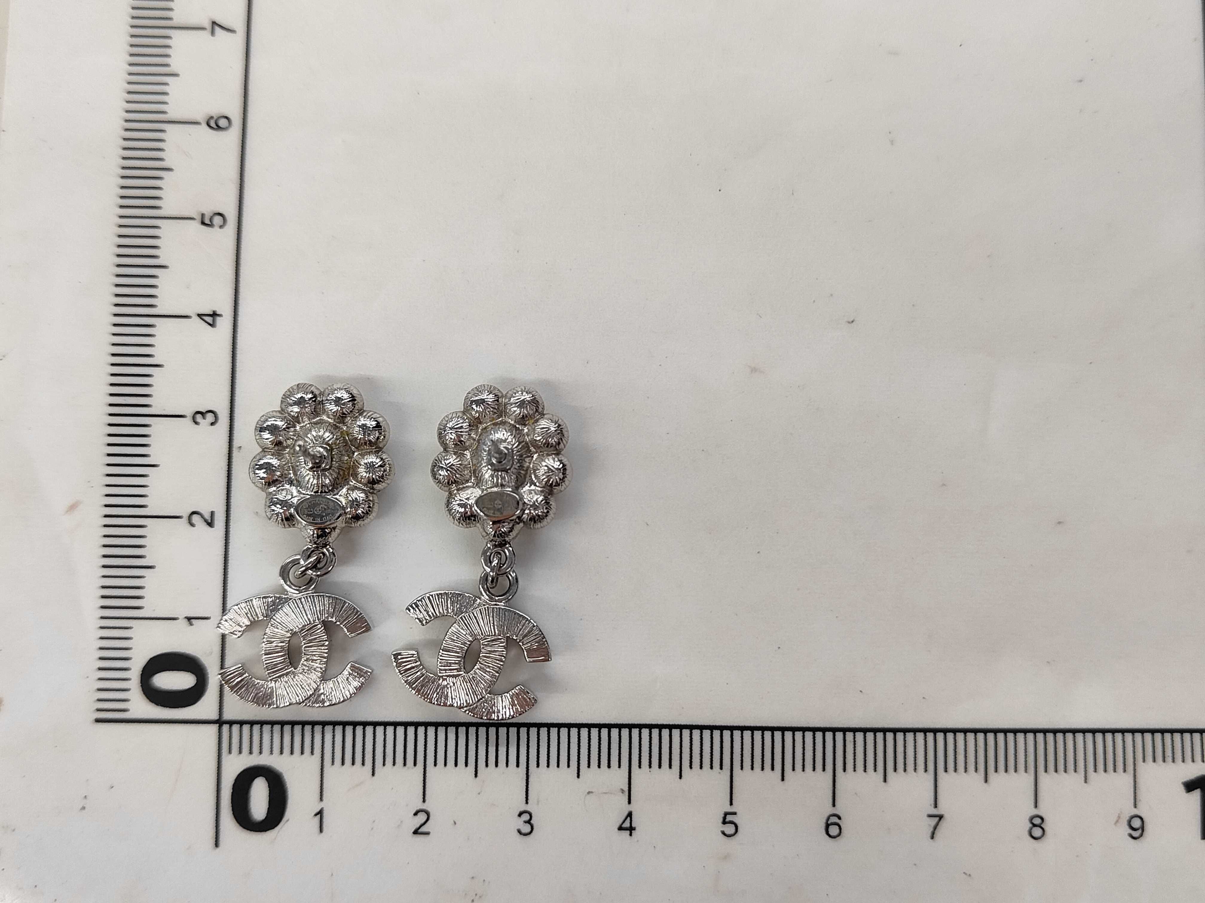 Rhinestone Earrings (without backing) — view 5