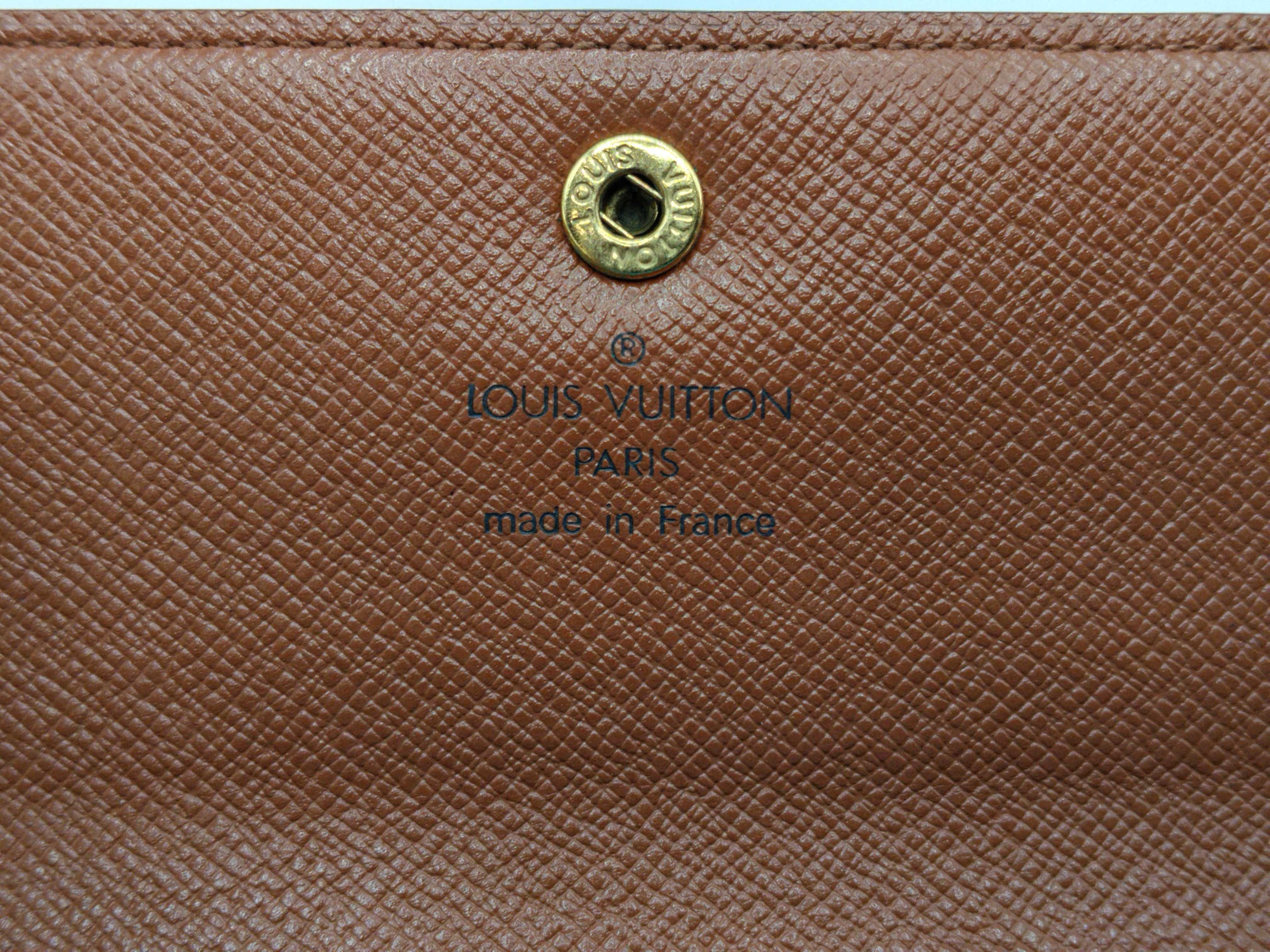 Monogram Portefeuille Tresor Etui Wallet — view 13