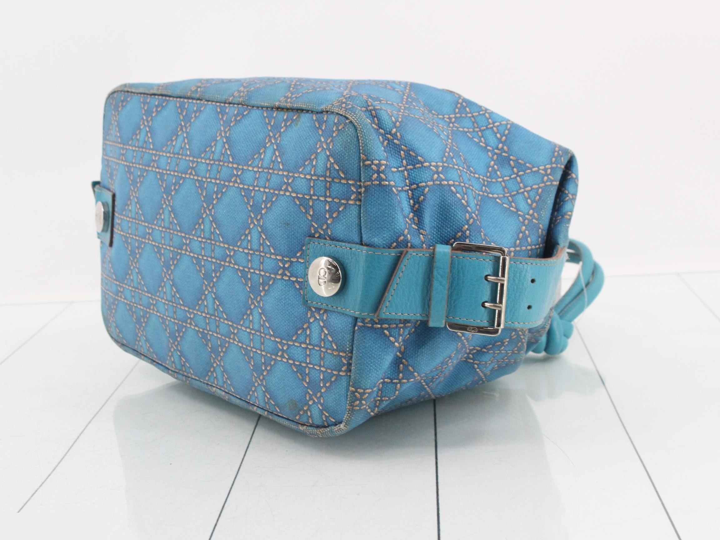 Cannage Print Handbag — view 6