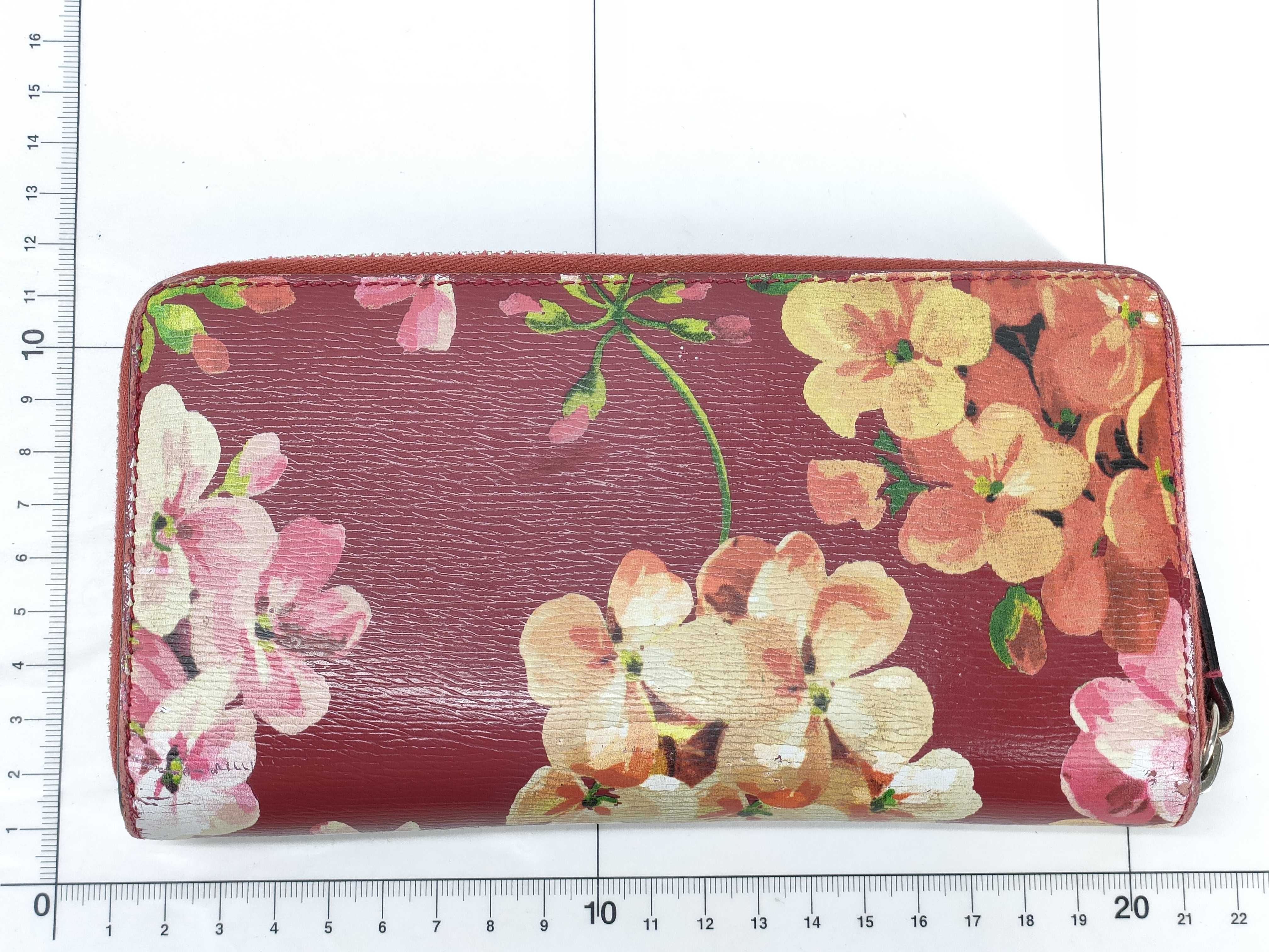 410102 Floral Red Wallet — view 2