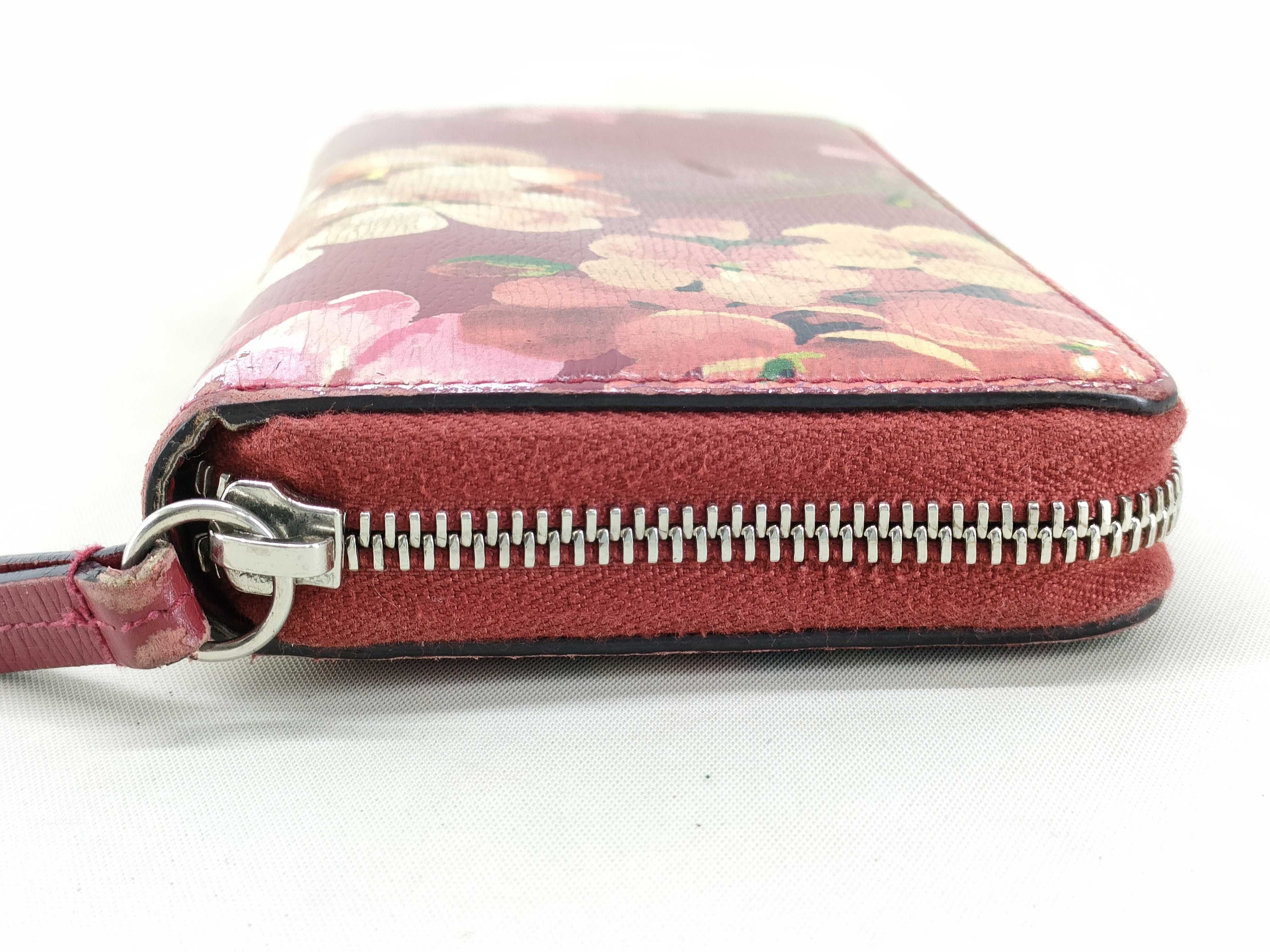 410102 Floral Red Wallet — view 4