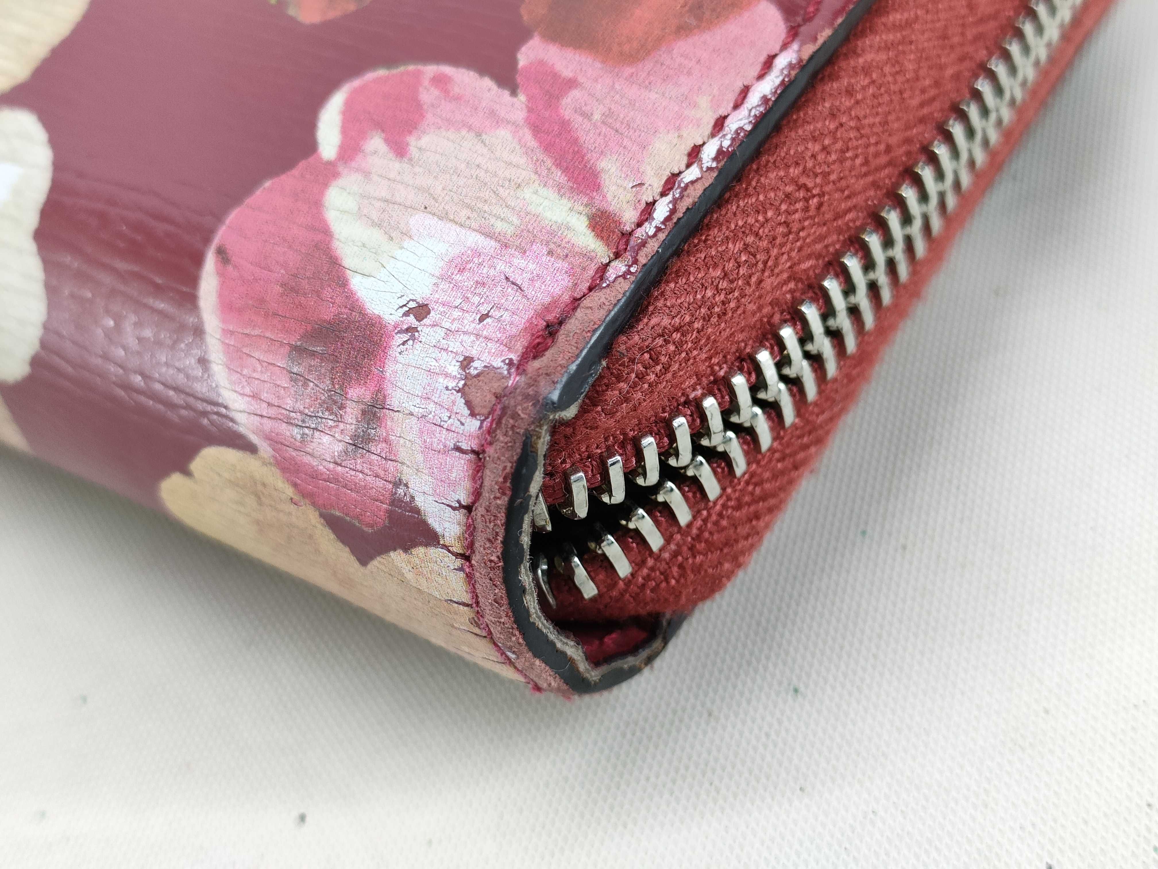 410102 Floral Red Wallet — view 8