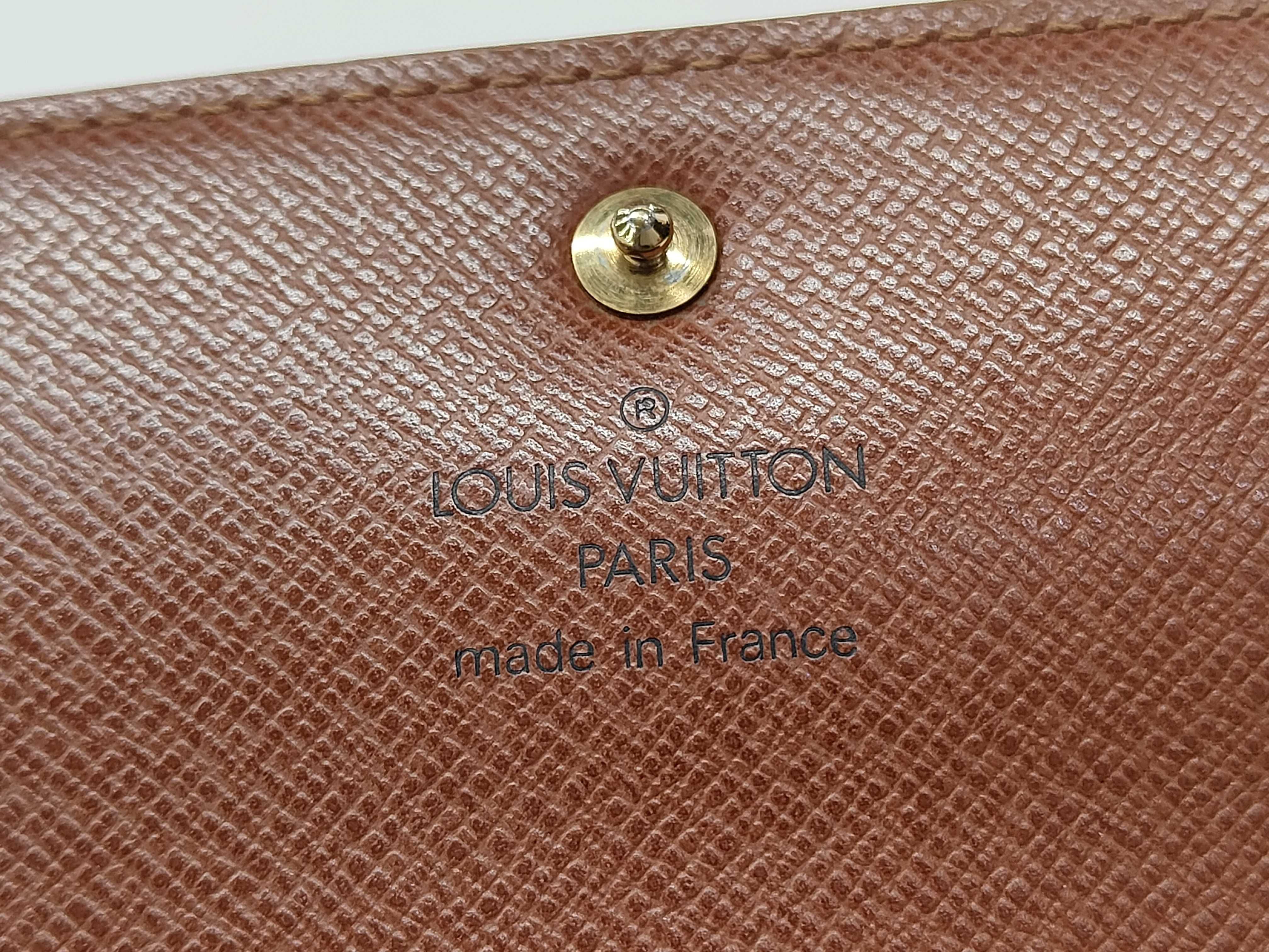 Monogram Louis Vuitton Monogram Portefeuille Tresor Etui Papier M61202 Wallet — view 4